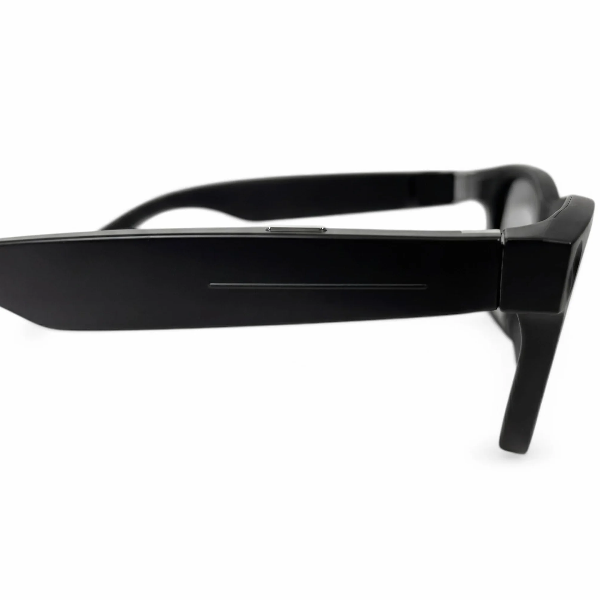 Nilox Occhiali Smart Video con Fotocamera 8MP, Registrazione Full HD 1080p, Audio Open-Ear, Lenti Intercambiabili Trasparenti e Solari, Filtro Luce Blu, Autonomia Fino a 18 Ore