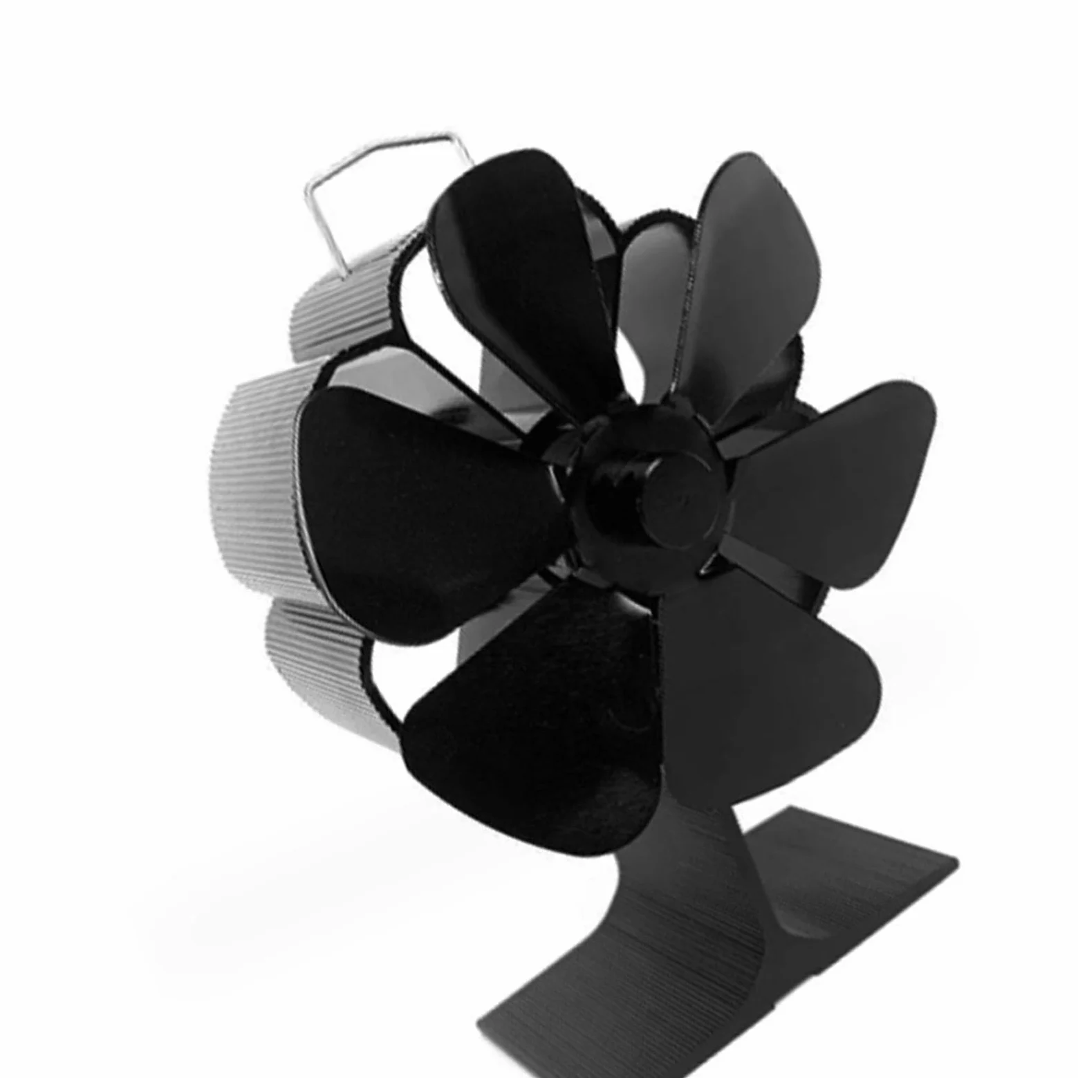 Ventilatore per Caminetto Alimentato a Calore, Distribuzione del Calore Efficiente e Silenziosa in Lega di Alluminio Fino a 482F per Uso in Stufe a Legna e Caminetti