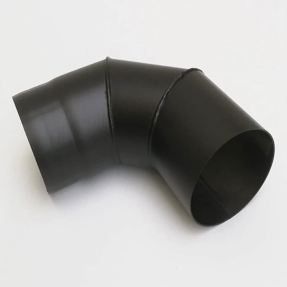 Aflex raccordo per stufa a legna - camino curva MF a 90 gradi (200mm)