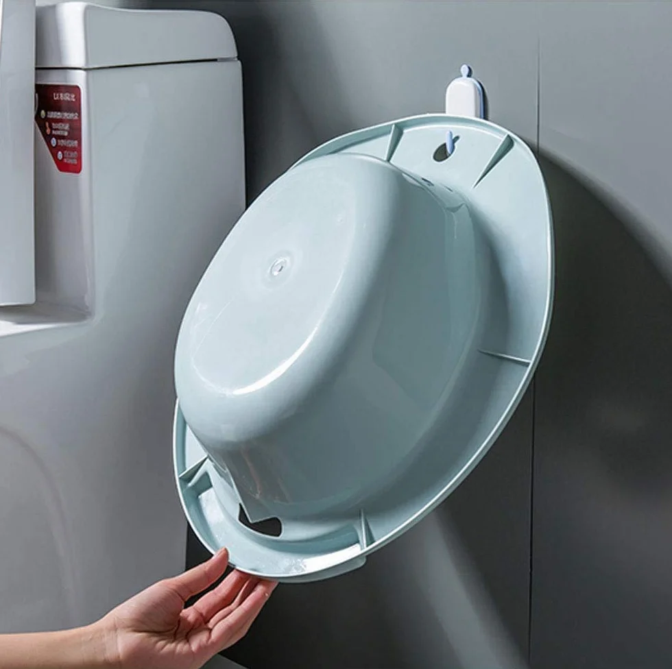 Bidet Portatile Universale per WC per Anziani Disabili Donna Gravidanza Blu