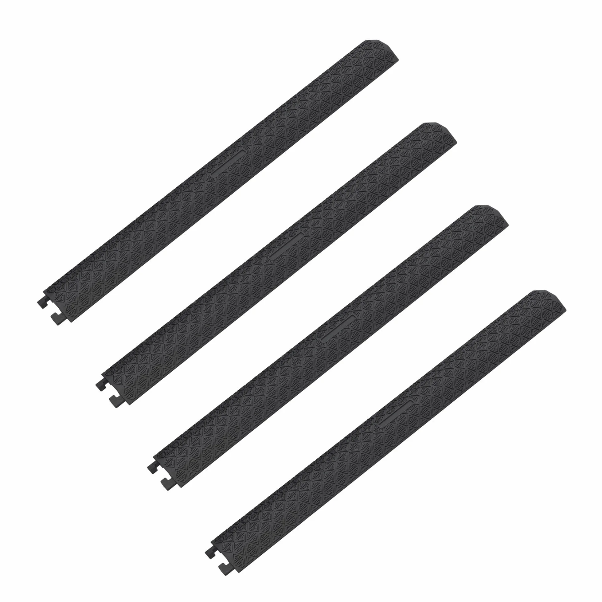 Copertura per Cavi per Pavimento Protettore 80'' 203cm Rampe Protettive Pesanti Modello Piccolo 4 Pezzi