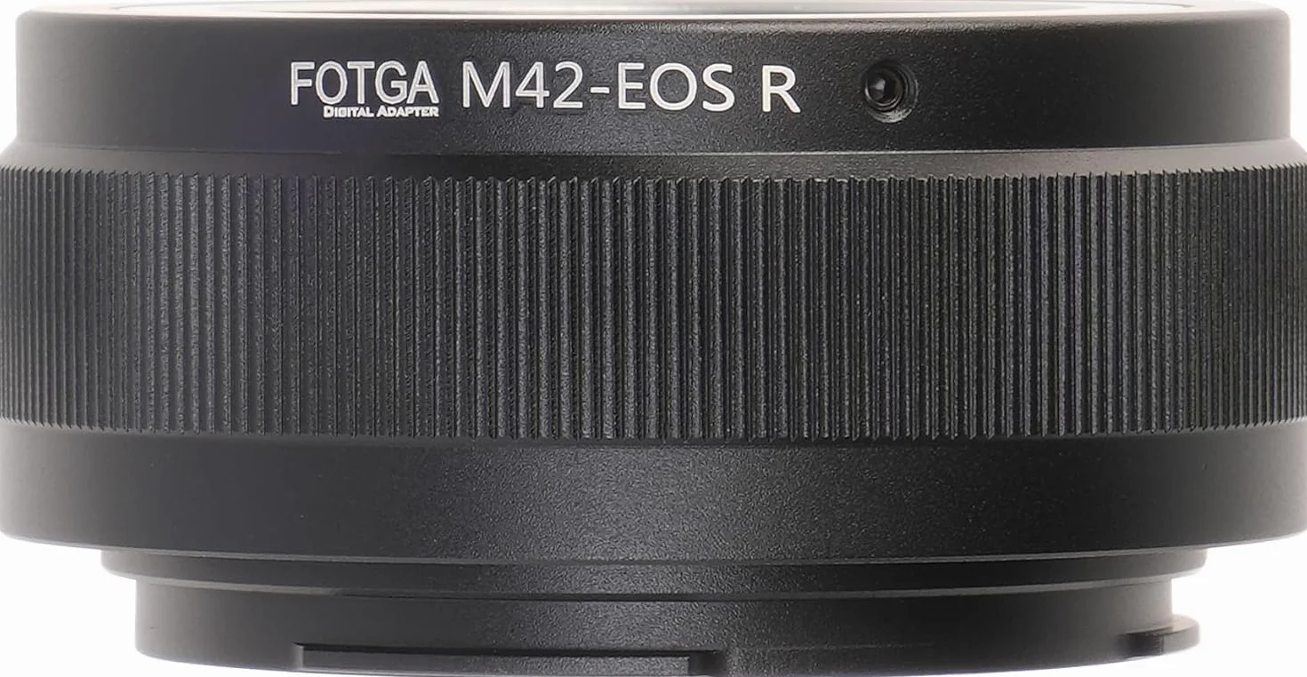 Hersmay M42-EOSR - Adattatore per obiettivo M42 su EOS R per Canon EOS R RP R5 R5C R6 R8 R10 RF Mount Mirrorless Camera