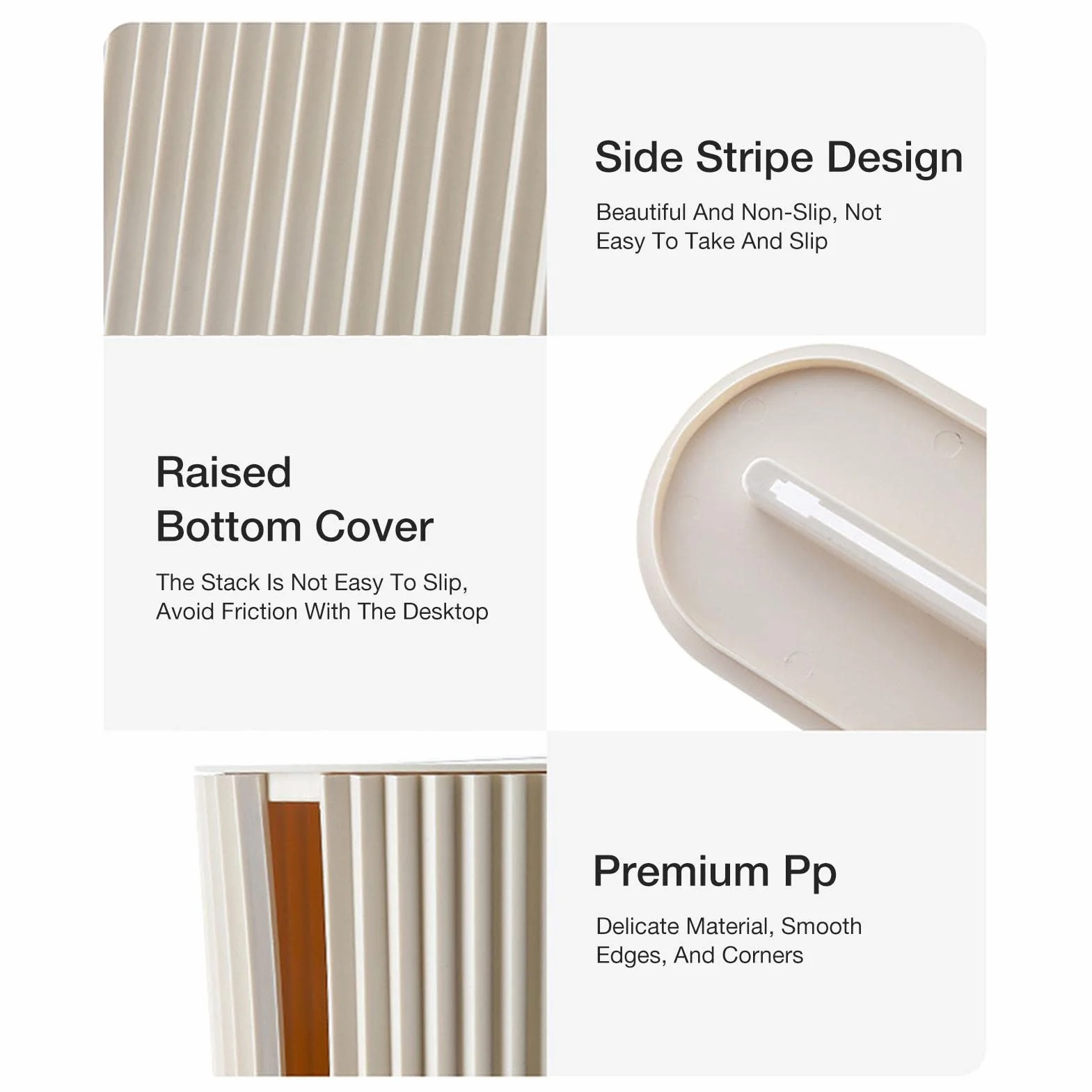 Scatola Organizer per Cavi con Ampio Contenitore e Coperchio