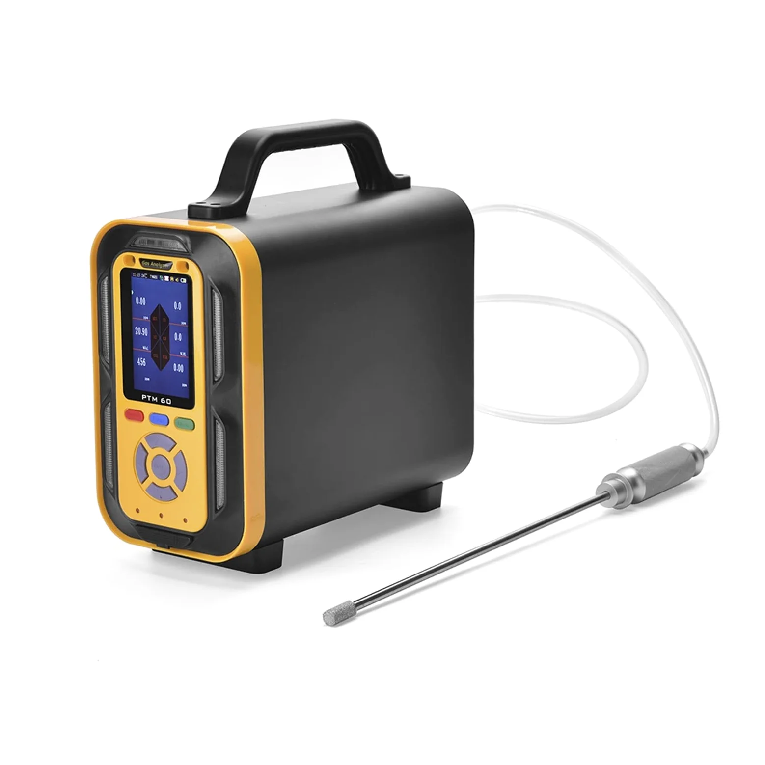 Rilevatore di gas, Rilevatore di perdite gas naturale combustibile metano portatile, rilevatore con allarmi acustici e visivi (0-100% LEL - Nero) per lavoro, casa(Infrared 0-100% Vol)
