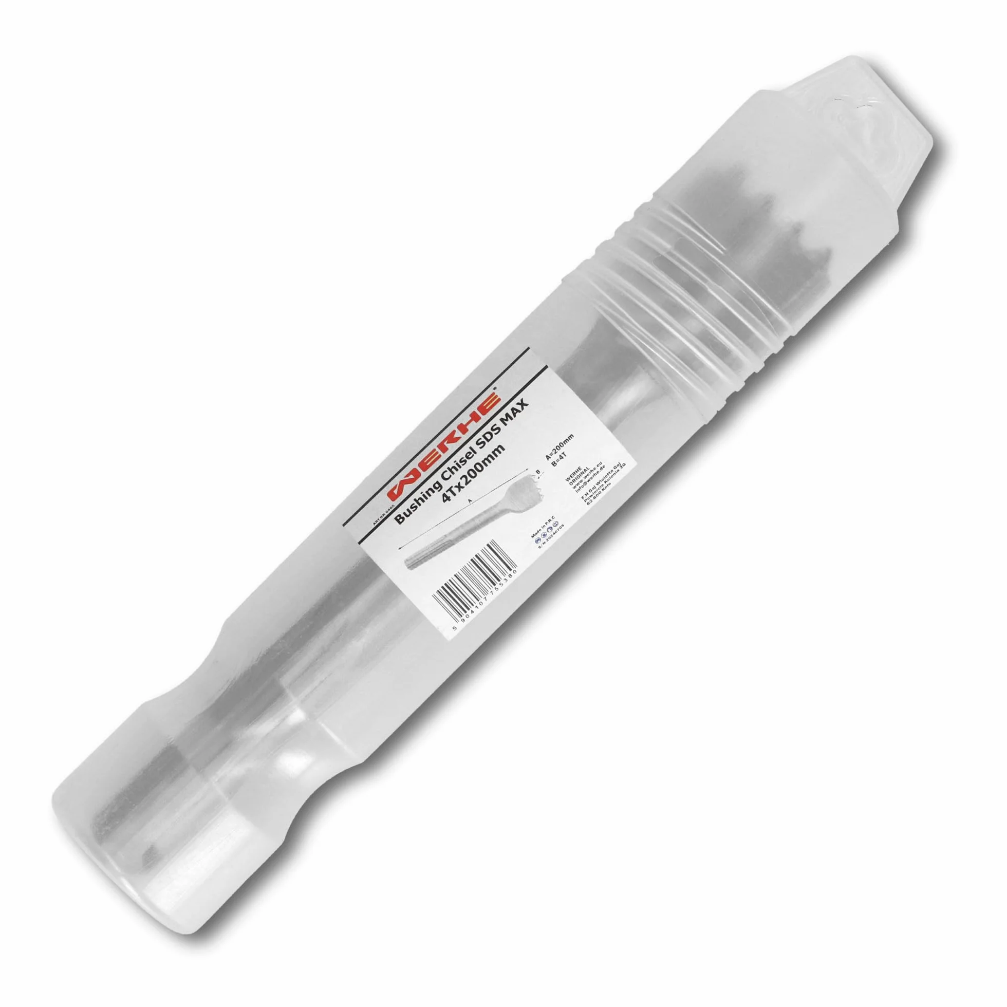 Scalpello martellatore WERHE SDS MAX 4 denti 200 mm