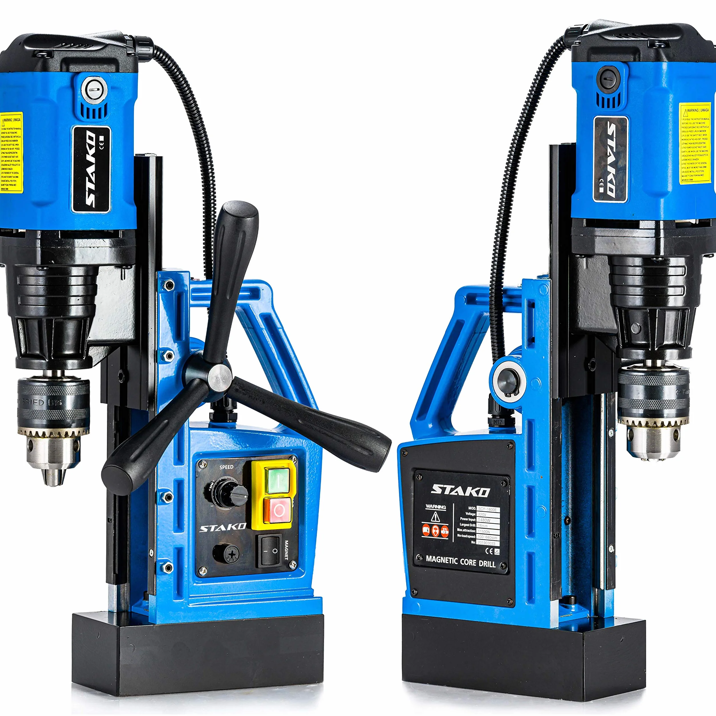 Trapano Magnetico 1480 Watt Elettromagnetico 11500N 10kg