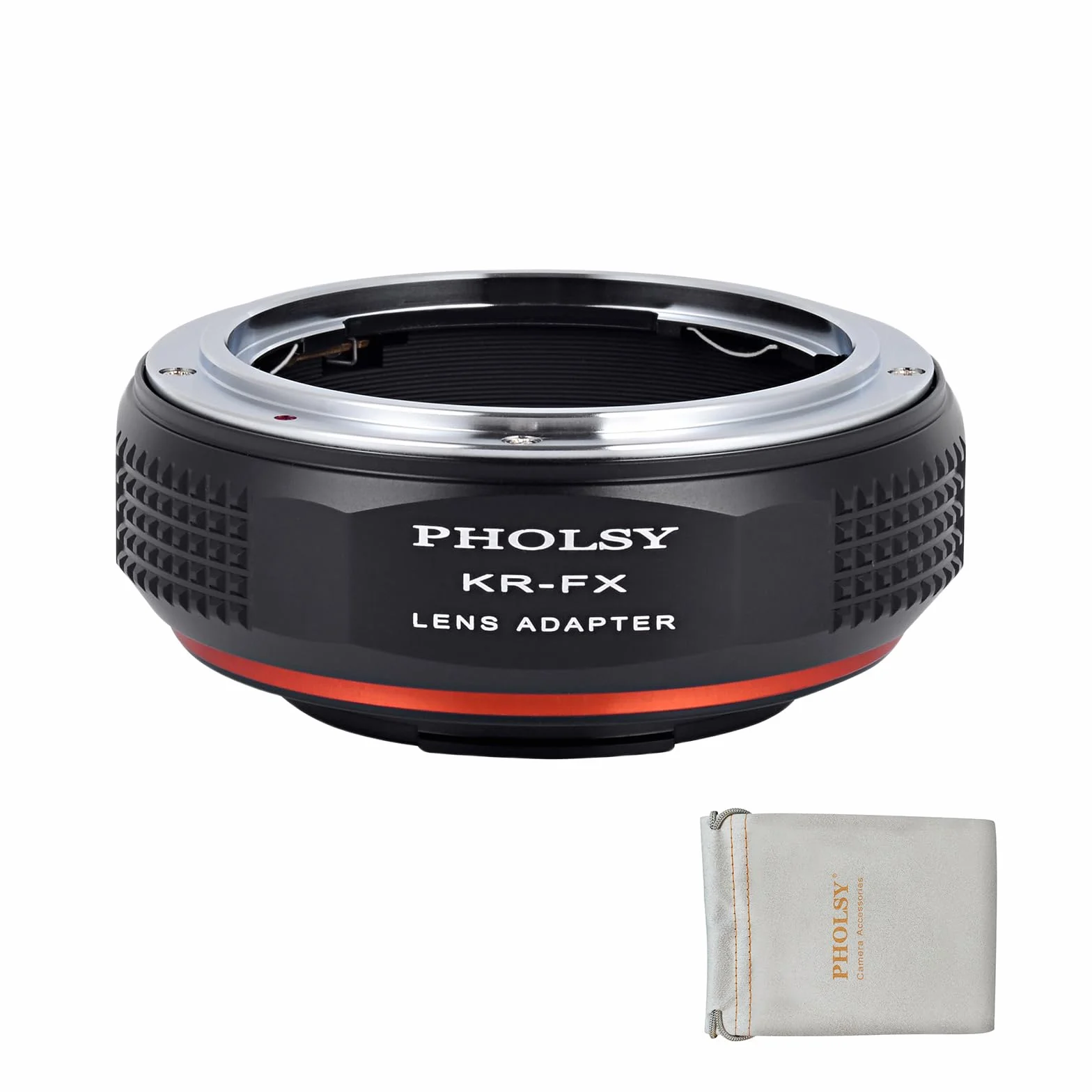 PHOLSY Anello Adattatore Compatibile con Obiettivo Konica AR Mount su Fujifilm X Mount Corpo Fotocamera per X-H2S, X-Pro3, X-T5, X-T4, X-T3, X-S20, X-S10, X-T30II, X-E4 etc. Konica AR-FX
