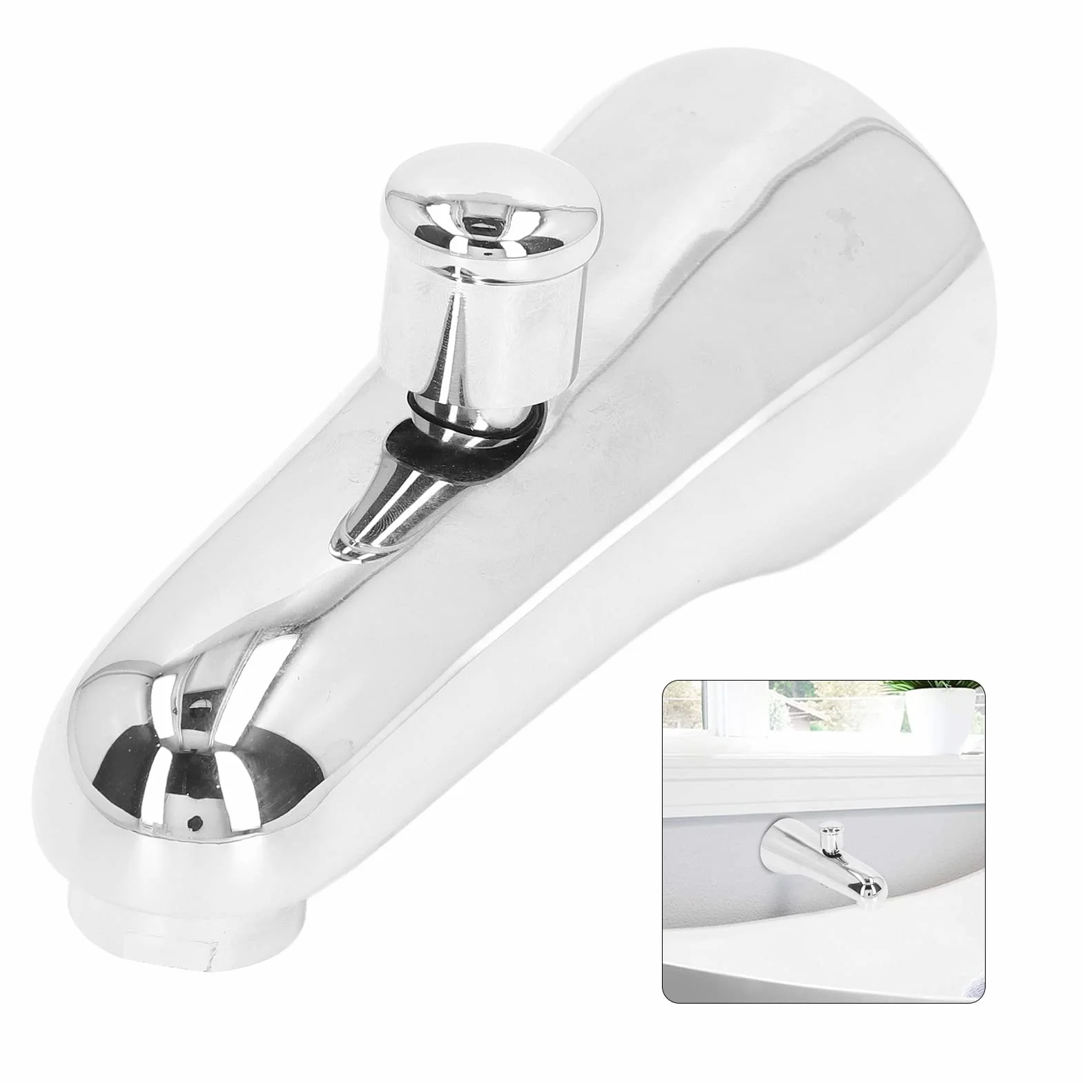 G1/2 rubinetto per vasca semicircolare semplice nascosto con deviatore per vasca da bagno
