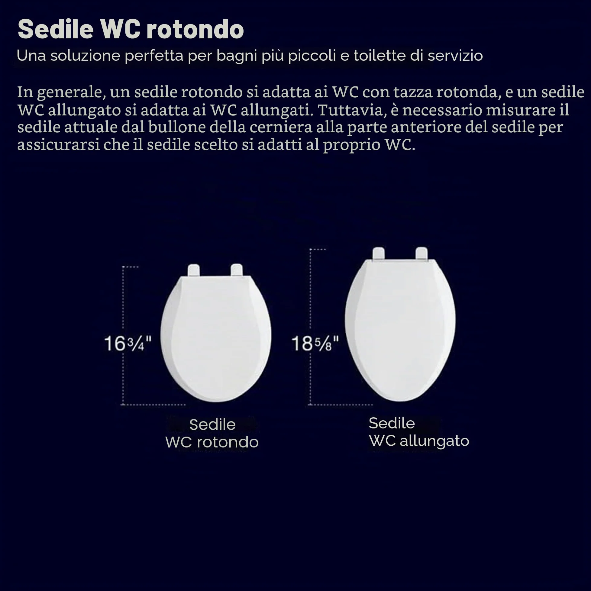 Hyten - Sedile WC rialzato, con chiusura silenziosa, colore: bianco