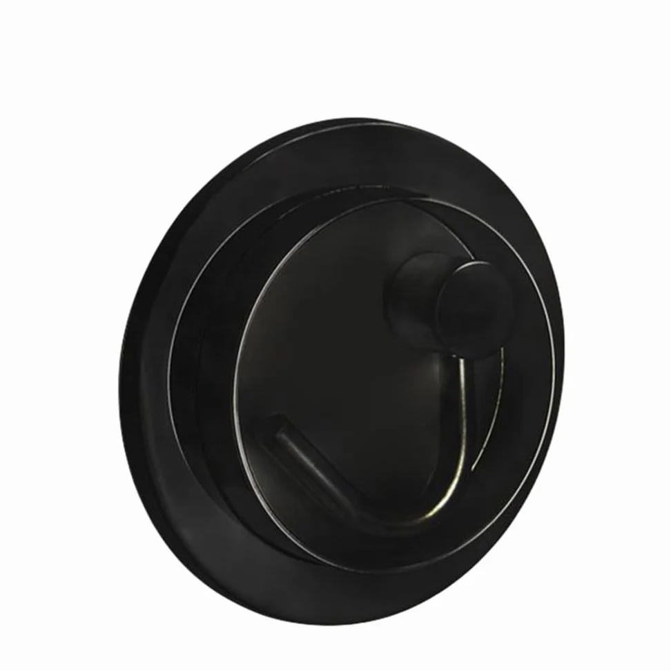 Ganci per accappatoio oro/nero Ganci per asciugamani da bagno in acciaio inossidabile Porta abiti Appendiabiti Ganci pieghevoli da cucina, Nero.