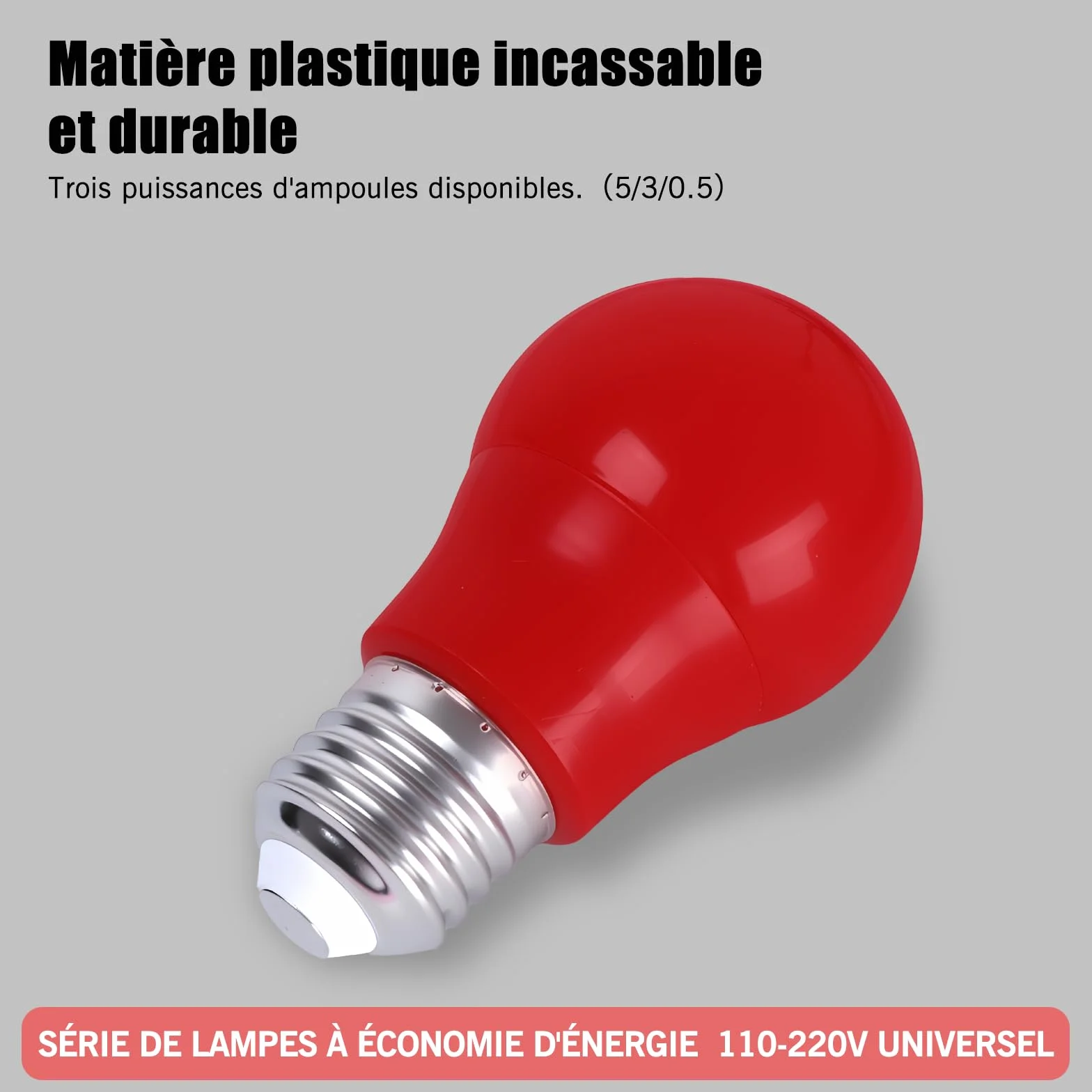 eTone Dunkelkammer SafeLight, Rote LED-Schreibtischlampe mit Clip, 360 Grad einstellbar, geeignet für Die Verarbeitung Von S/W-Film und S/W-Druckpapier (5W)