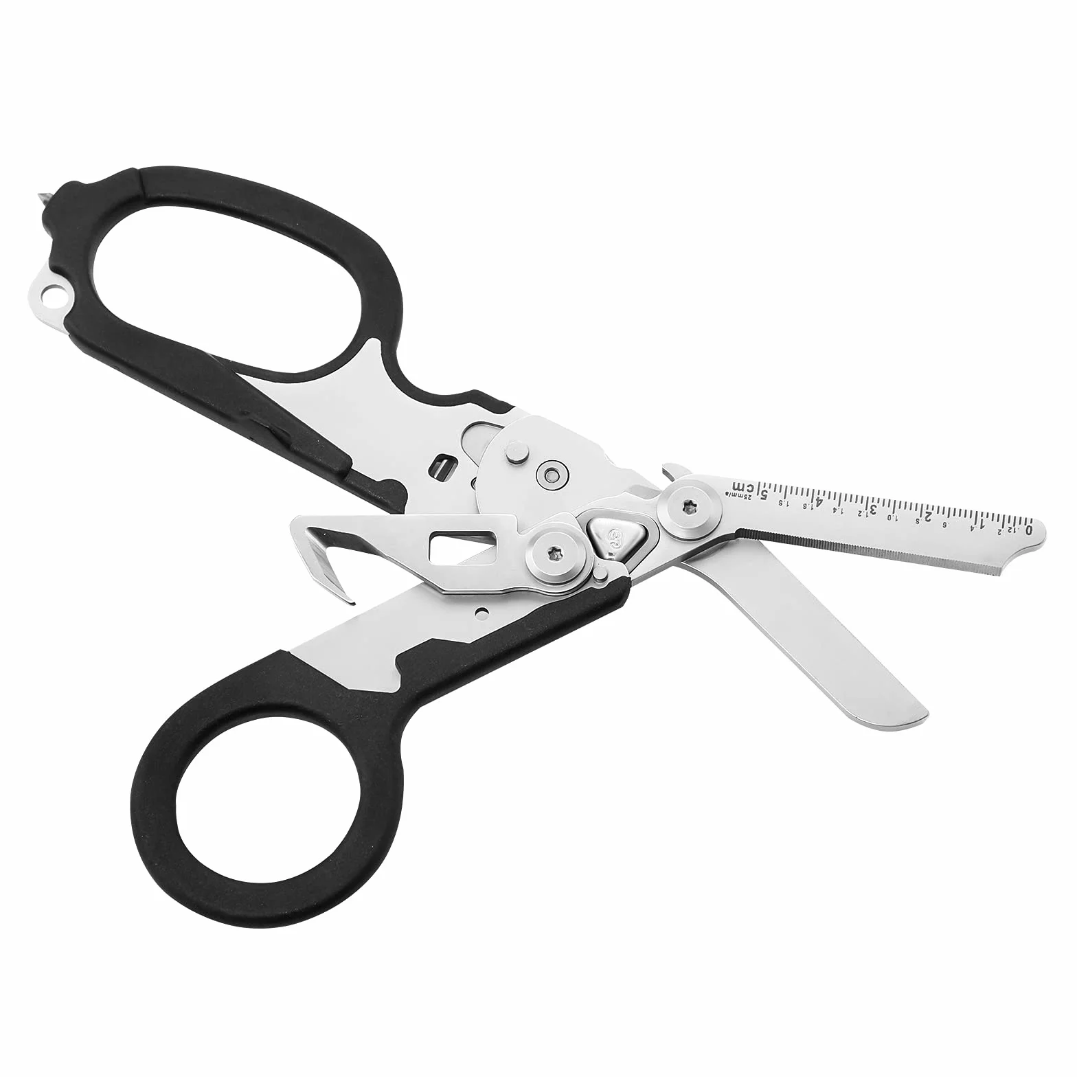 6 in 1 Raptor Response Cesoie di emergenza, Multitool Pinze, Pinze Tattiche Pieghevoli con Taglierina Cinghia e Interruttore Vetro