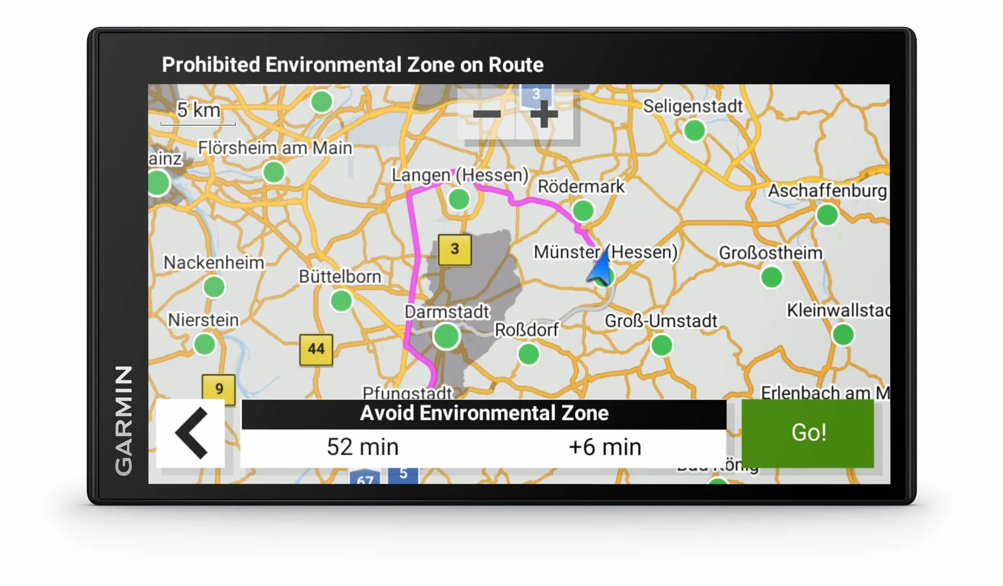 Garmin DriveSmart 76, Navigatore Satellitare per Auto, Display 7", Mappa Europa completa, Assistente vocale, ZTL, Infotraffico, Prezzi carburante, Notifiche smartphone, Wi-Fi
