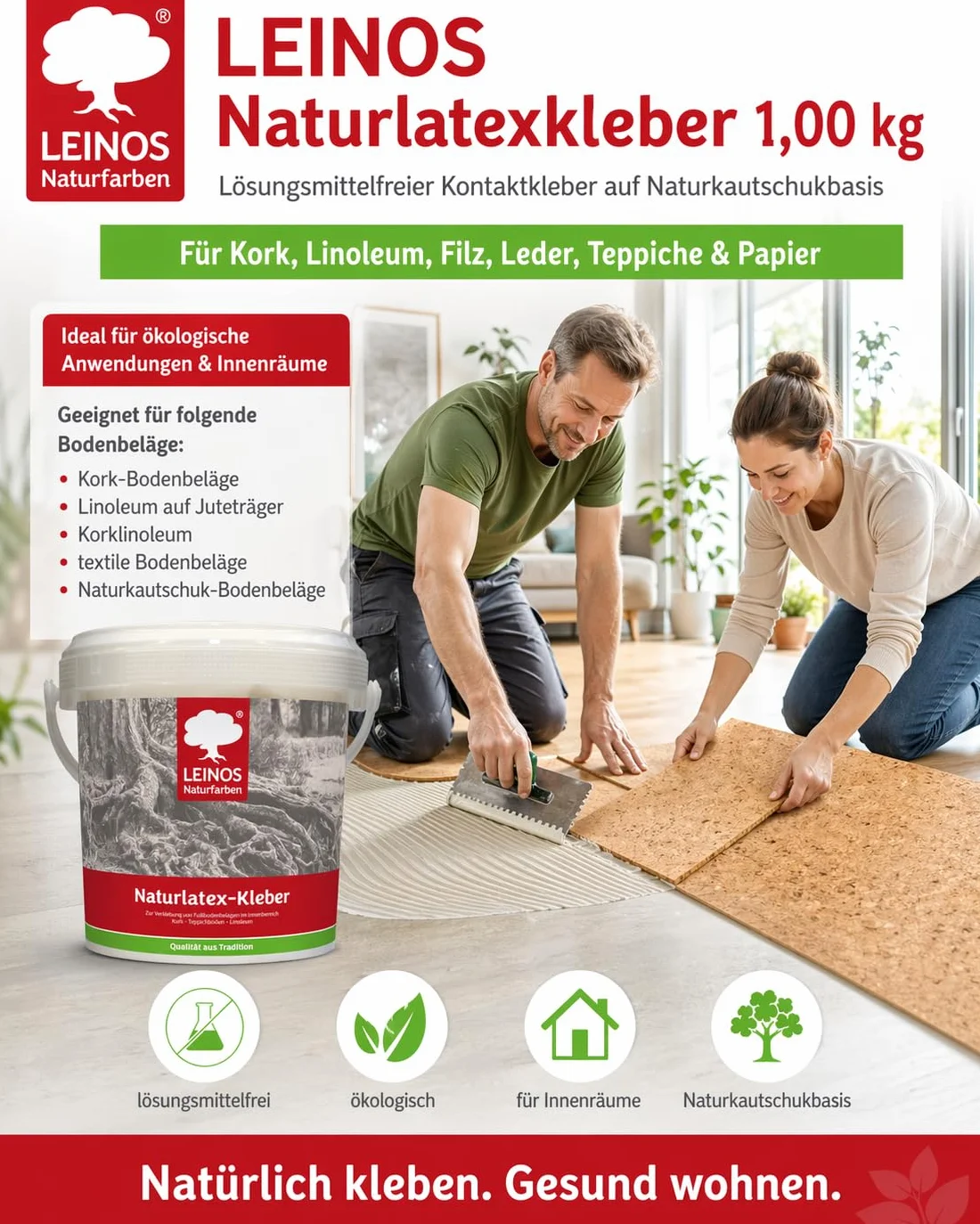 Leinos 720 Colla in lattice naturale