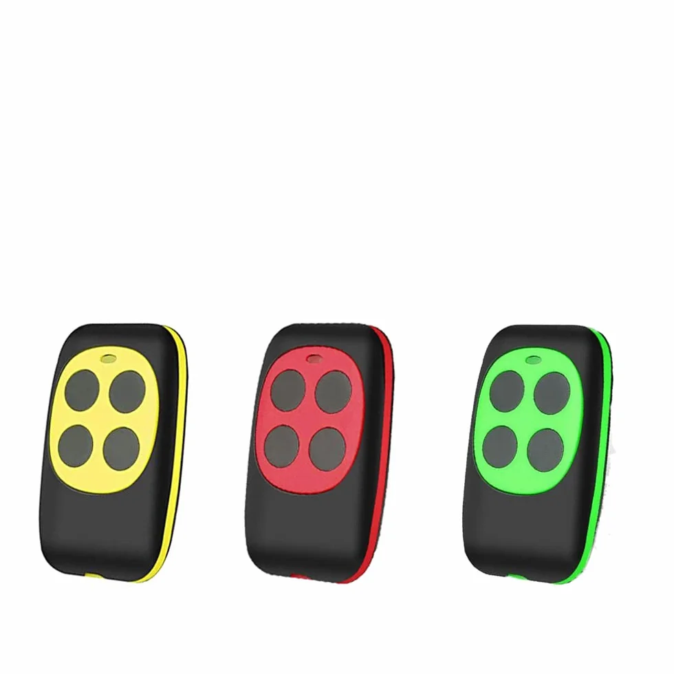 Telecomando Cancello Universale Autoapprendimento 433 Mhz Codice Fisso Batteria Inclusa Set 3 Pezzi