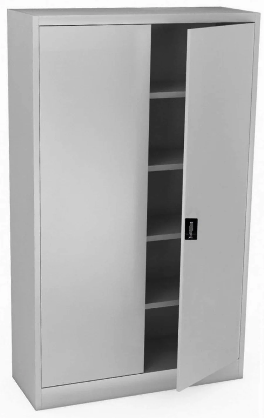 Armadio in metallo ad ante battenti dim. cm 100x45x250.