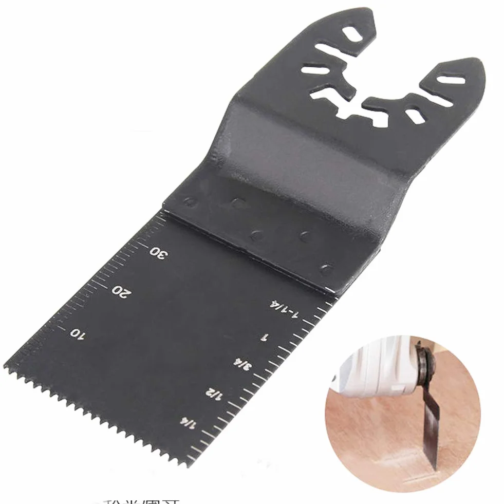 8 lame universali in acciaio al carbonio per taglio del legno, lame oscillanti per utensili multifunzione Fein, Dremel, Bosch, Makita, Dewalt