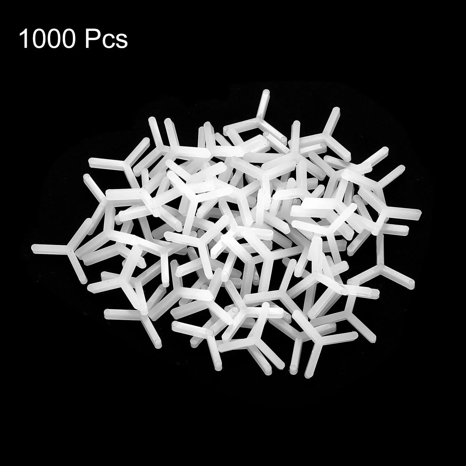 Distanziatori Piastrelle a Forma di Y 2mm 1000pz Bianco