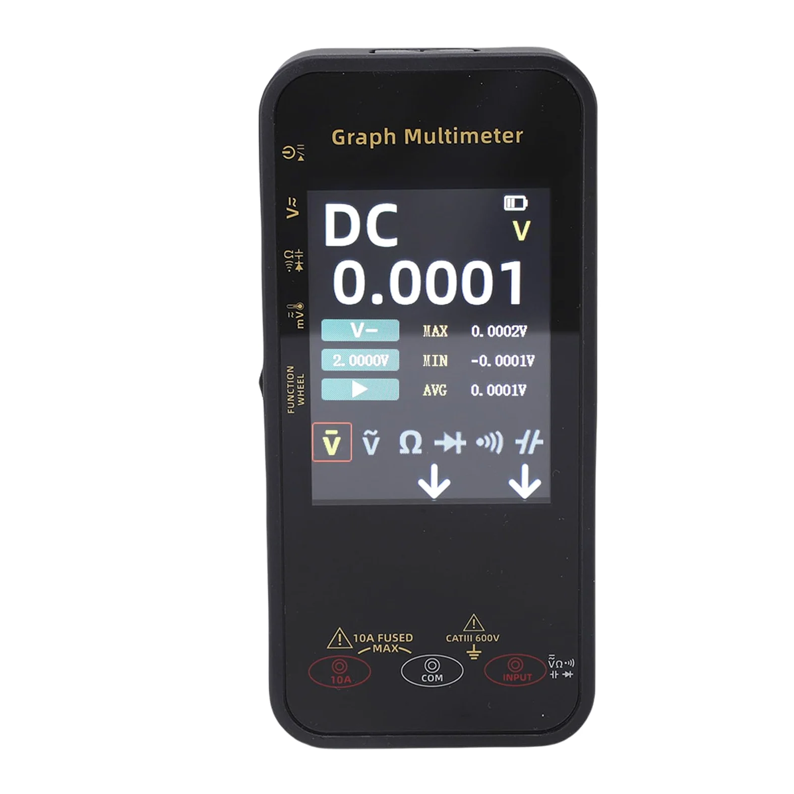 Generic Multimetro Digitale 20000 Conti Anti Burning con Modalità Data Logging - Multimetro Portatile per Impianti Fotovoltaici
