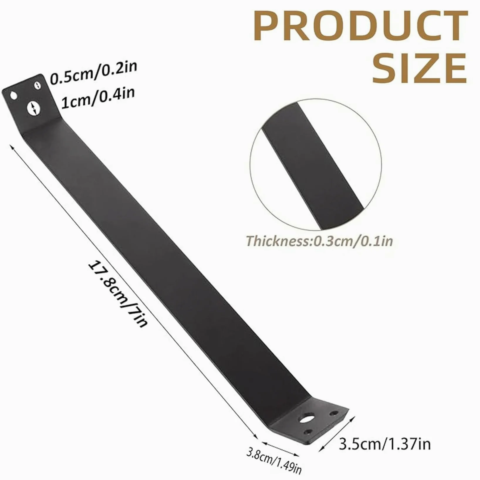8 Pezzi Staffe Angolari A 45 Gradi,Kit di Staffe di Collegamento Resistenti,Supporto per Strutture in Legno per Pergolato Baita,Staffe di Supporto ad Angolo di 45 Gradi