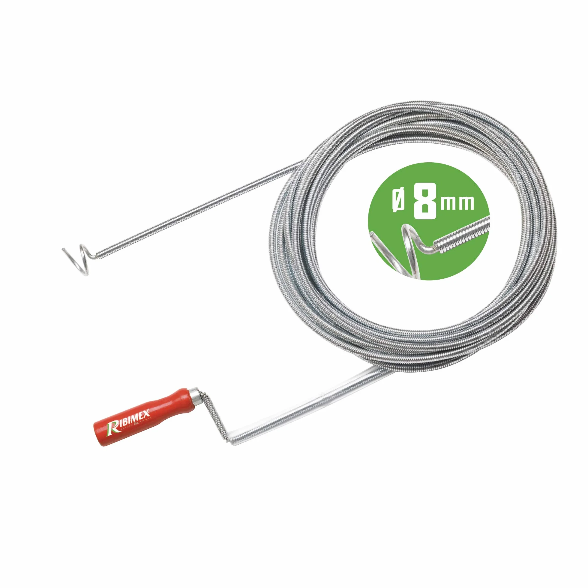 Ribimex Sonda Sturatubi 10 m 8 mm PRFD100C