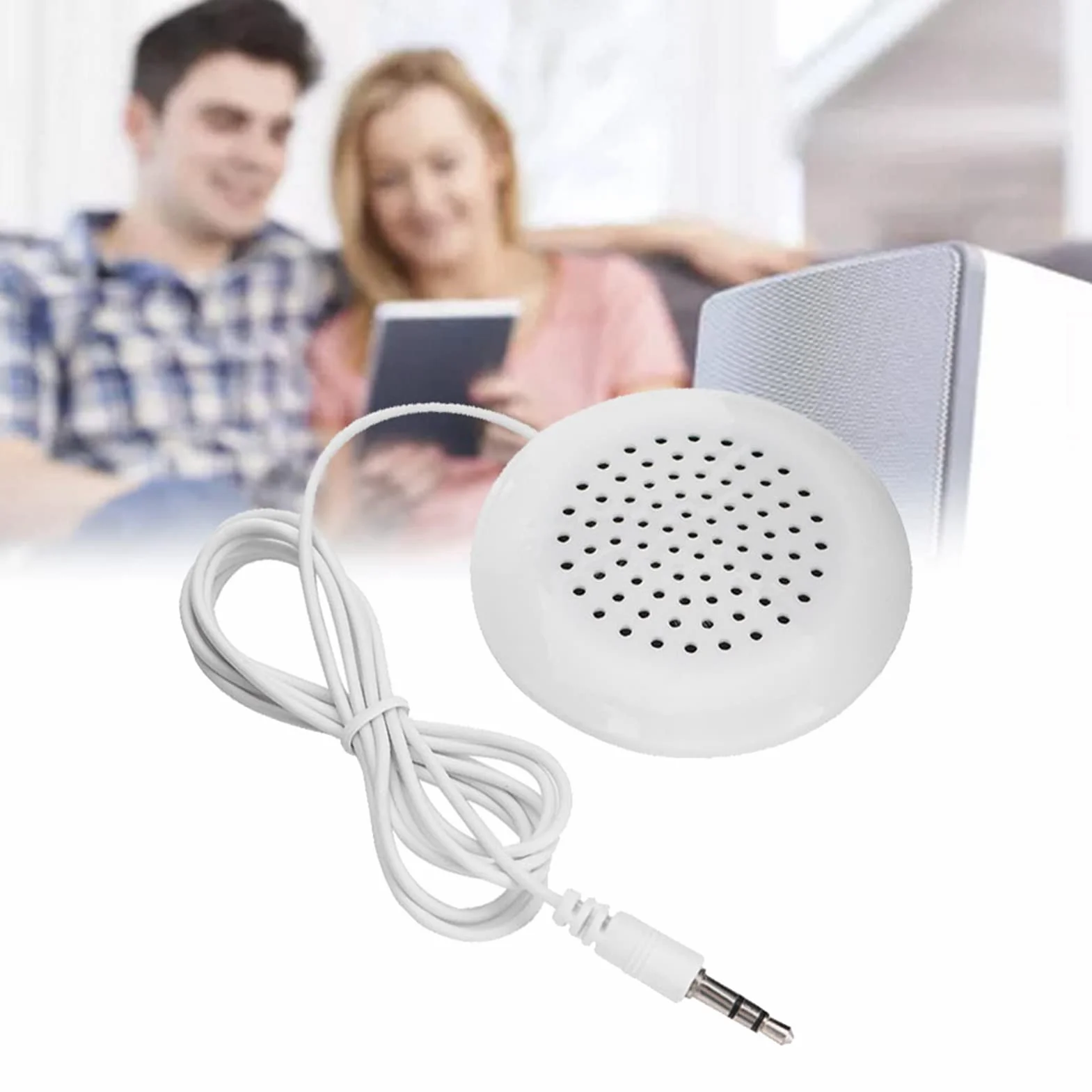 Brrnoo FAI DA TE Cuscino Altoparlante, Mini Altoparlante FAI DA TE 3.5mm Mini Musica Cuscino Altoparlante MP3 Telefono Stereo Speaker per Touch CD Portatile