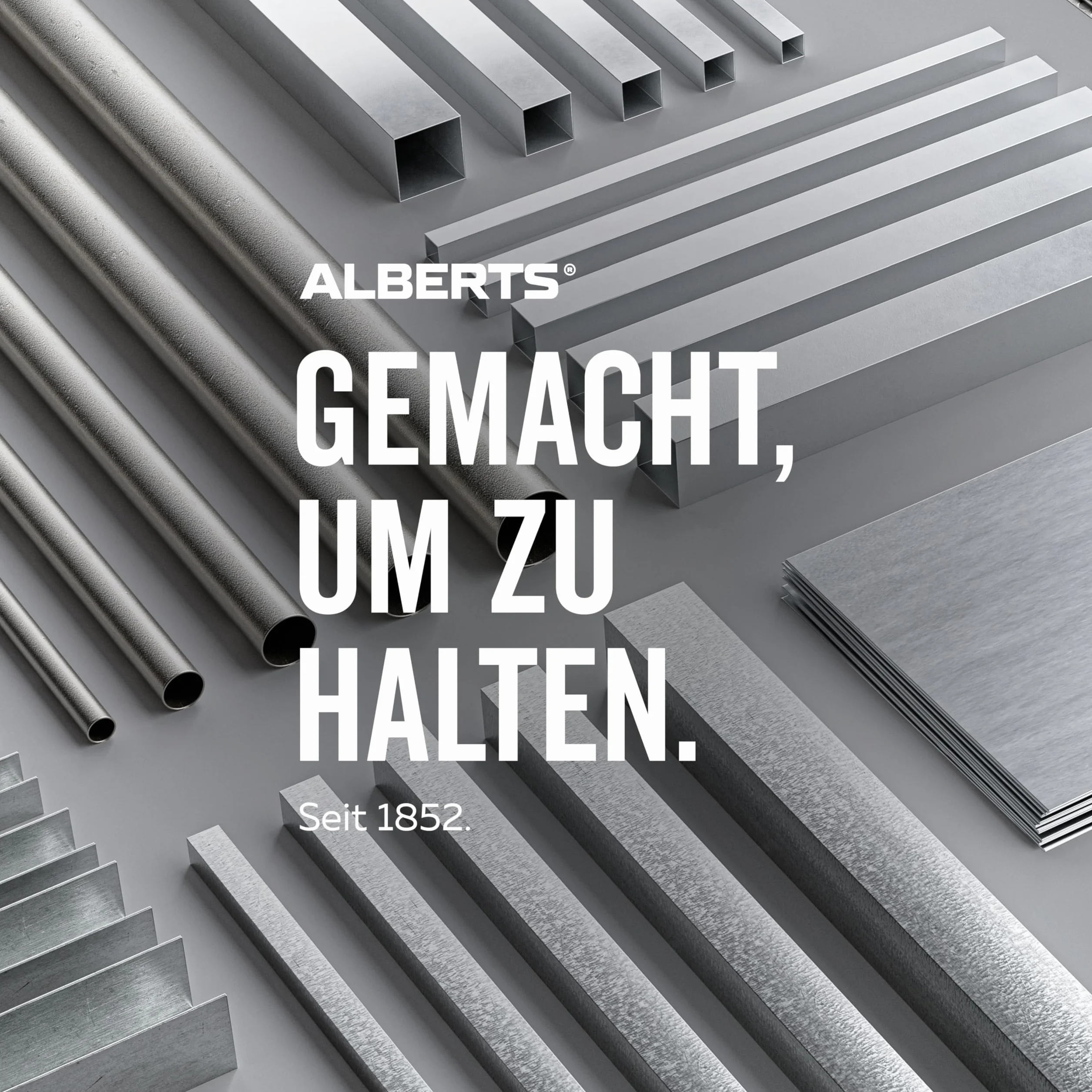 Alberts 498962 - Profilo a U, in plastica, bianco, 1000 x 21 x 20 mm, set da 7 pezzi