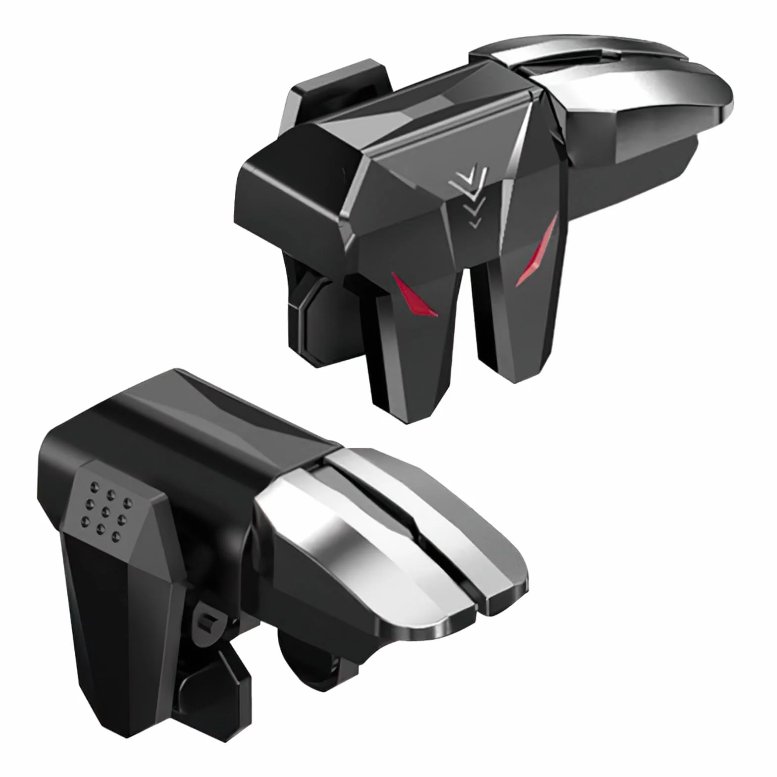 Novstuf Triggers 6 Dita Joystick Controller per PUBG COD, Rapid-Fire Tiro Joystick Controller Amartphone Sensibilità Alta Protezione Schermo Compatibile con Telefono Smartphone Android e iPhone