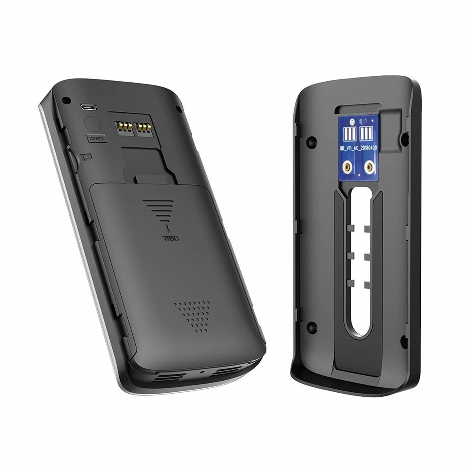 Videocamera per Campanello, Wireless Smart Campanello Visione notturna 1080P Videocitofono vocale Campanello PIR Rilevazione movimento Telecamera for telefono porta di sicurezza ,Allarme Casa,Citofono