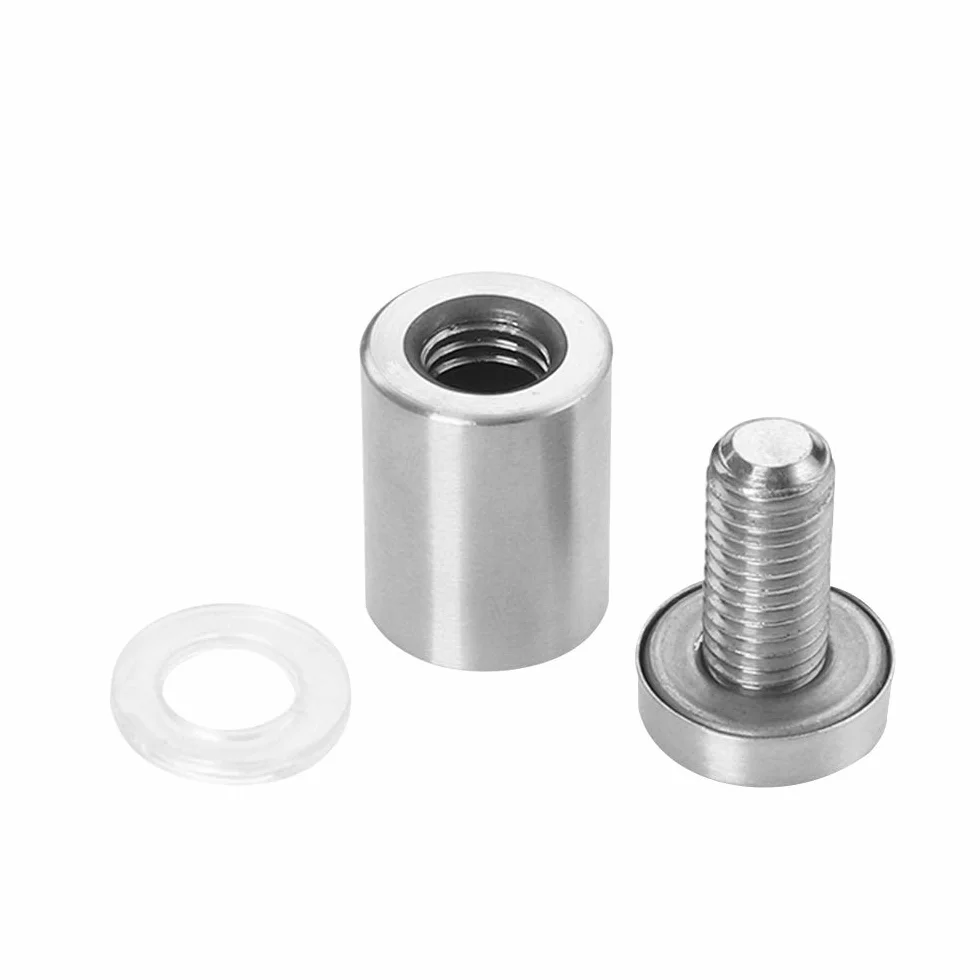 Distanziali per Targhe in Acciaio Inox 25x19mm 6 Pezzi