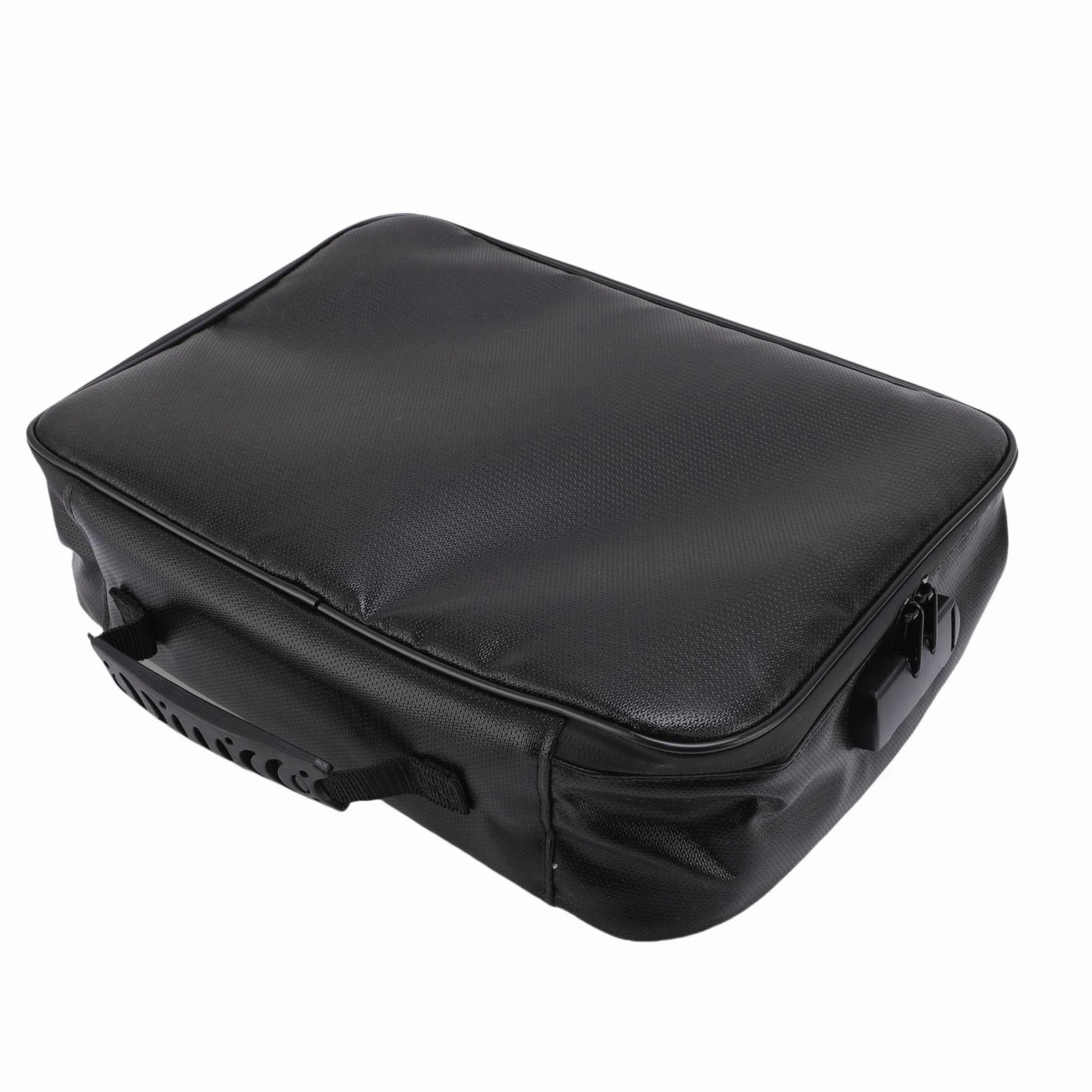LiebeWH Borsa per Documenti Ignifuga per Documenti, Ampio Spazio per Importanti, Chiusura a Combinazione, Materiale in PVC, Ideale per i Viaggi in Ufficio a Casa