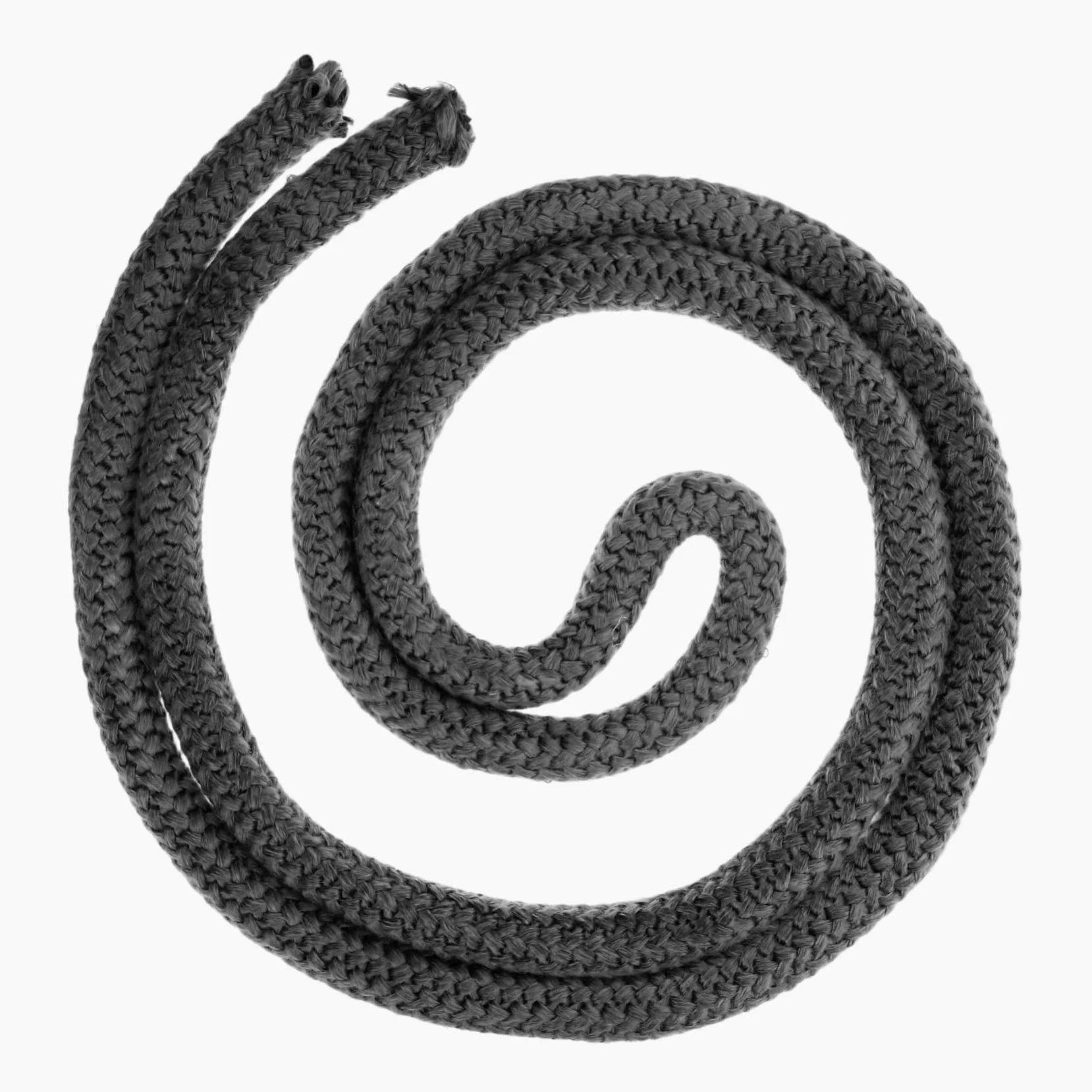Mikikit 5m Corda di Tenuta Ignifuga per Caminetto a Legna Kit di Guarnizioni per Porte di Caminetti Pellet Sigillante per Caminetti Materiale per Guarnizioni Resistente alle Alte Temperatu