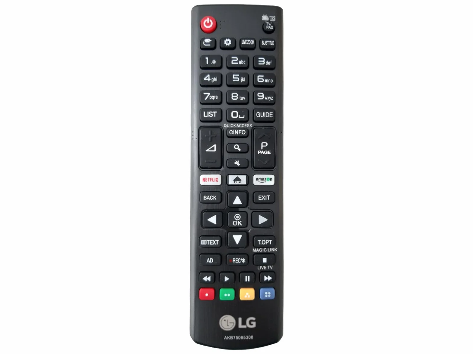 originale AKB75095308 Telecomando per LG TV 32LJ610V 43UJ634V 49UJ634V 55UJ634V 65UJ634V 43UJ6309 49UJ6309 60UJ6309