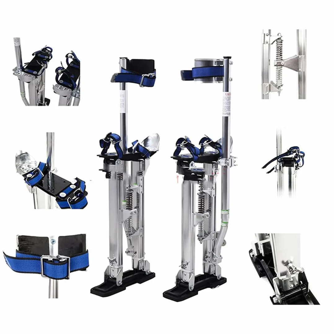 Trampoli per intonaco in alluminio regolabili 120-160 cm per cartongesso