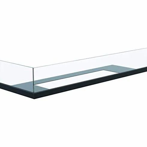 KRATKI camino a bioetanolo 10,2 x 61,7 x 19,8 cm Delta 700 pannello in | Vetro protettivo per biocamino Delta 700; pannello in vetro temperato sinistro; sicurezza ed eleganza per biocamini