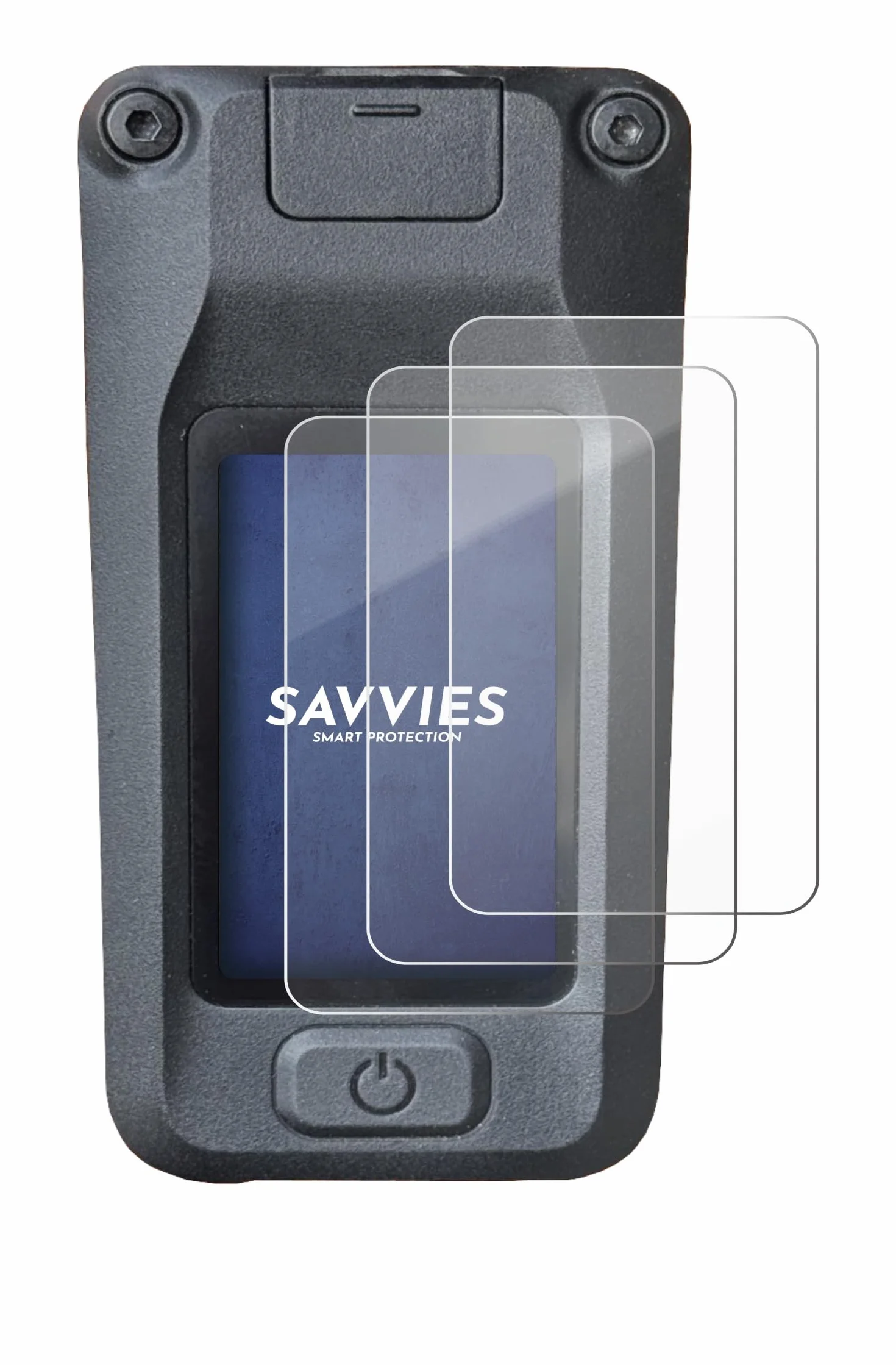 savvies 3 Pezzi Pellicola Protettiva Vetro per Amflow DJI Avinox Protezione Schermo, Lamina di Vetro, senza Bolle, Anti-Impronta, Anti Graffio