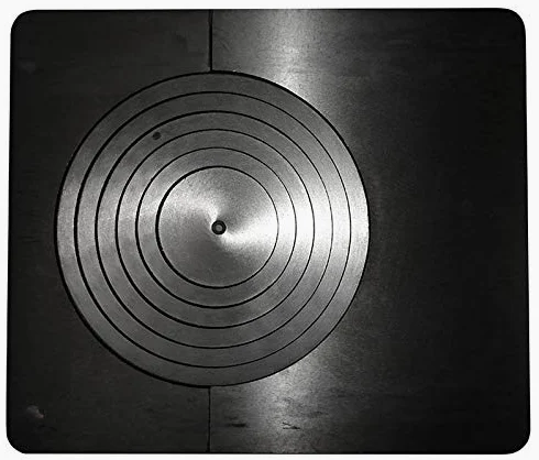Zoppas Piastra in ghisa per stufa cucina a legna completa di cerchi - 475 x 405 mm. - K6701