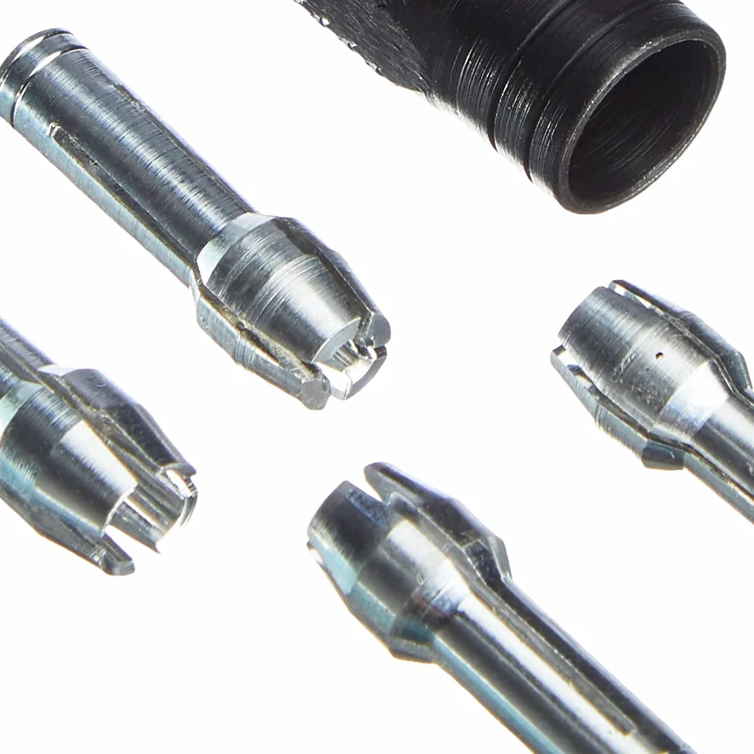 Dremel 4485 Kit di 4 Pinze con Ghiera, Accessori per Utensile Multifunzione Rotativo