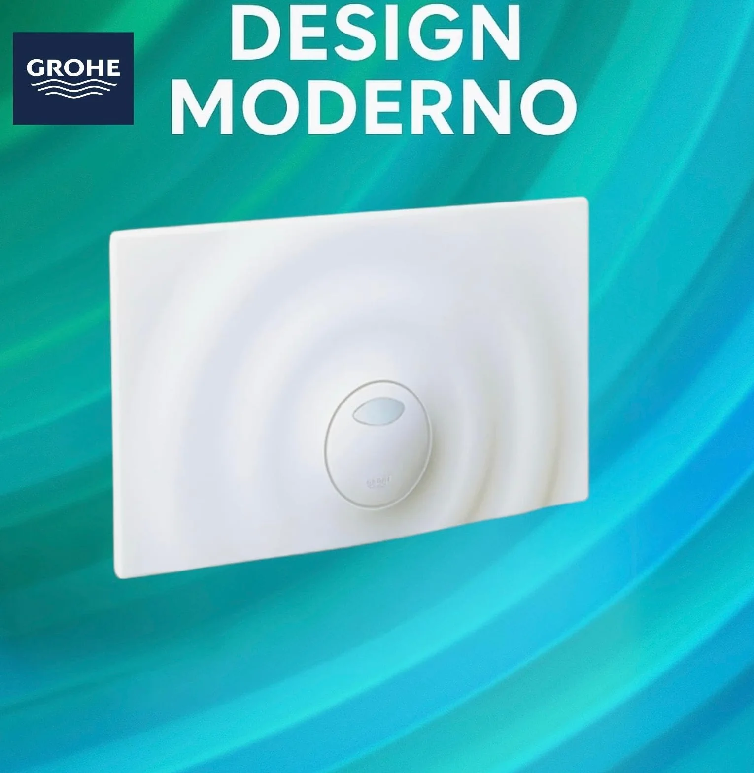 Grohe Dual Flush Bianca Placca per Cassetta di Scarico