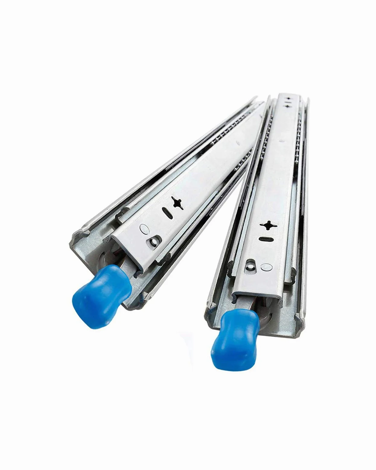 SWAYVES Guide per Cassetti per Carichi Pesanti, Guide per Cassetti Guide per Cassetti Lunghe a Estrazione Totale, Guide per Carichi Pesanti, Capacità Di Carico Di 120 Kg, 1 Paio/44In/110Cm