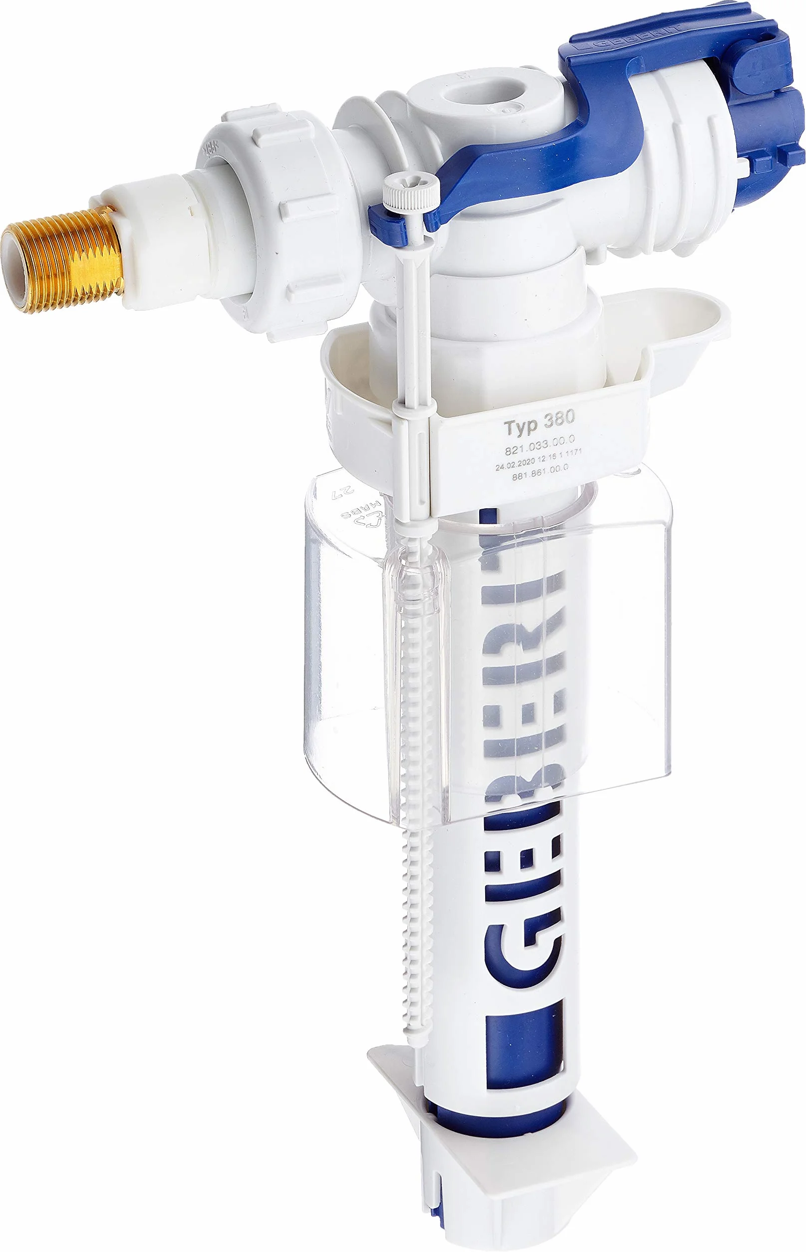 Geberit Rubinetto Galleggiante Combifix Grigio 240.784.00.1