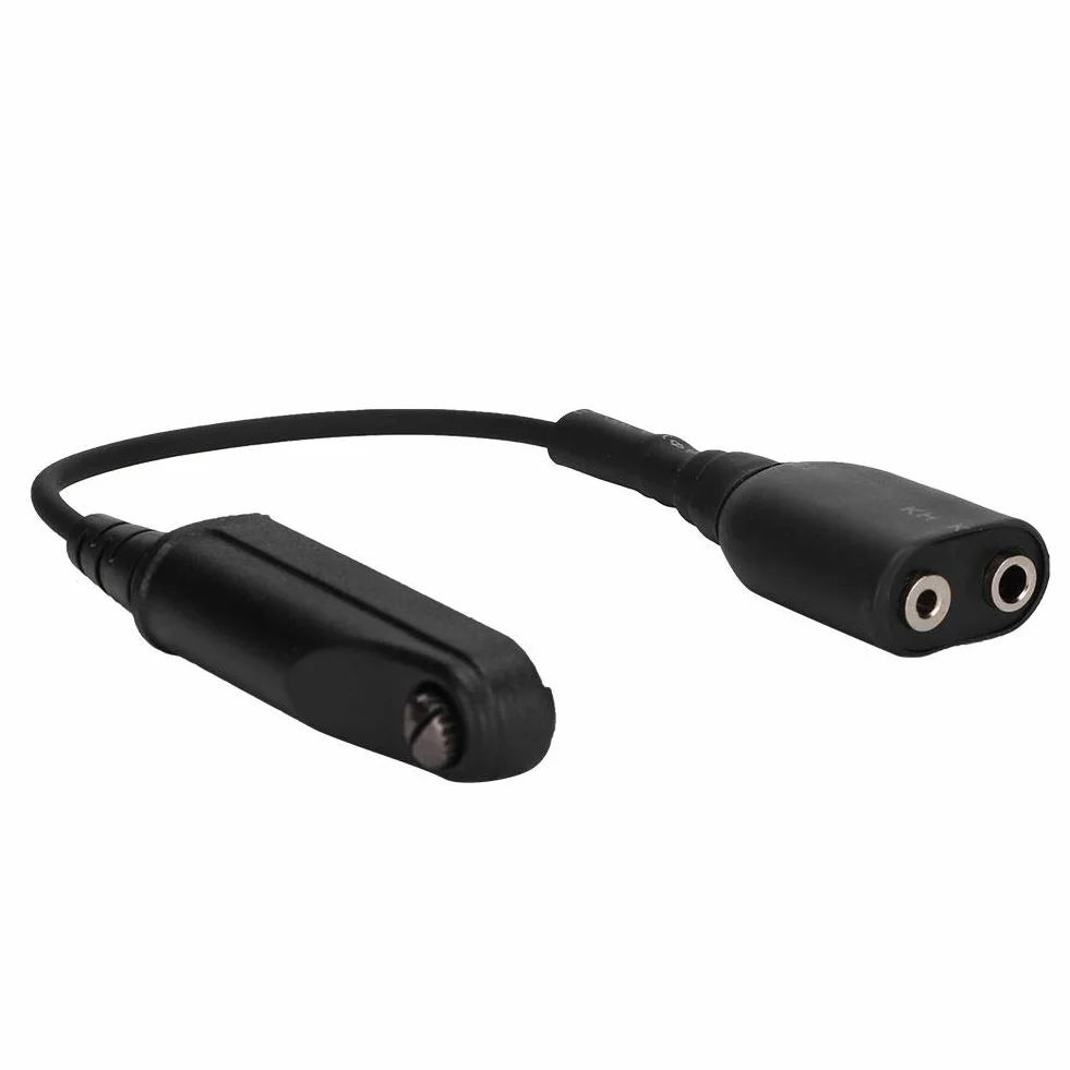 Tosuny Adattatore Cavo Audio walkie-Talkie K-Head 2Pin per BF-9700 A-58 UV-XR UV-5S GT-3WP UV-9R Plus, interfaccia K 2Pin Porta Cuffie UV-5R, Accessori