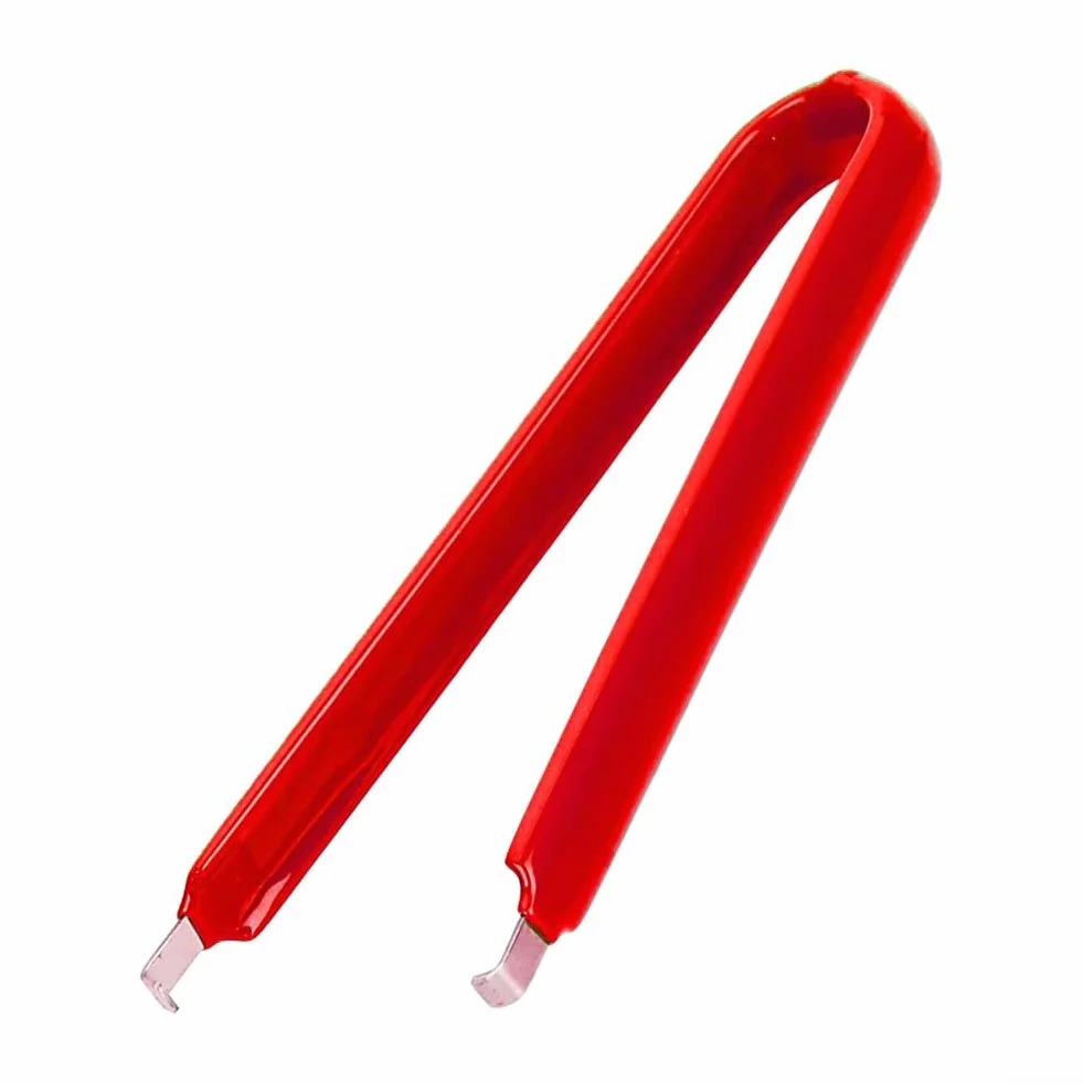 Yuanpgky Set estrattori chip IC piatti tipo U estrattore riparazione circuiti stampati PLCC DIP molla 20-80 pin rosso