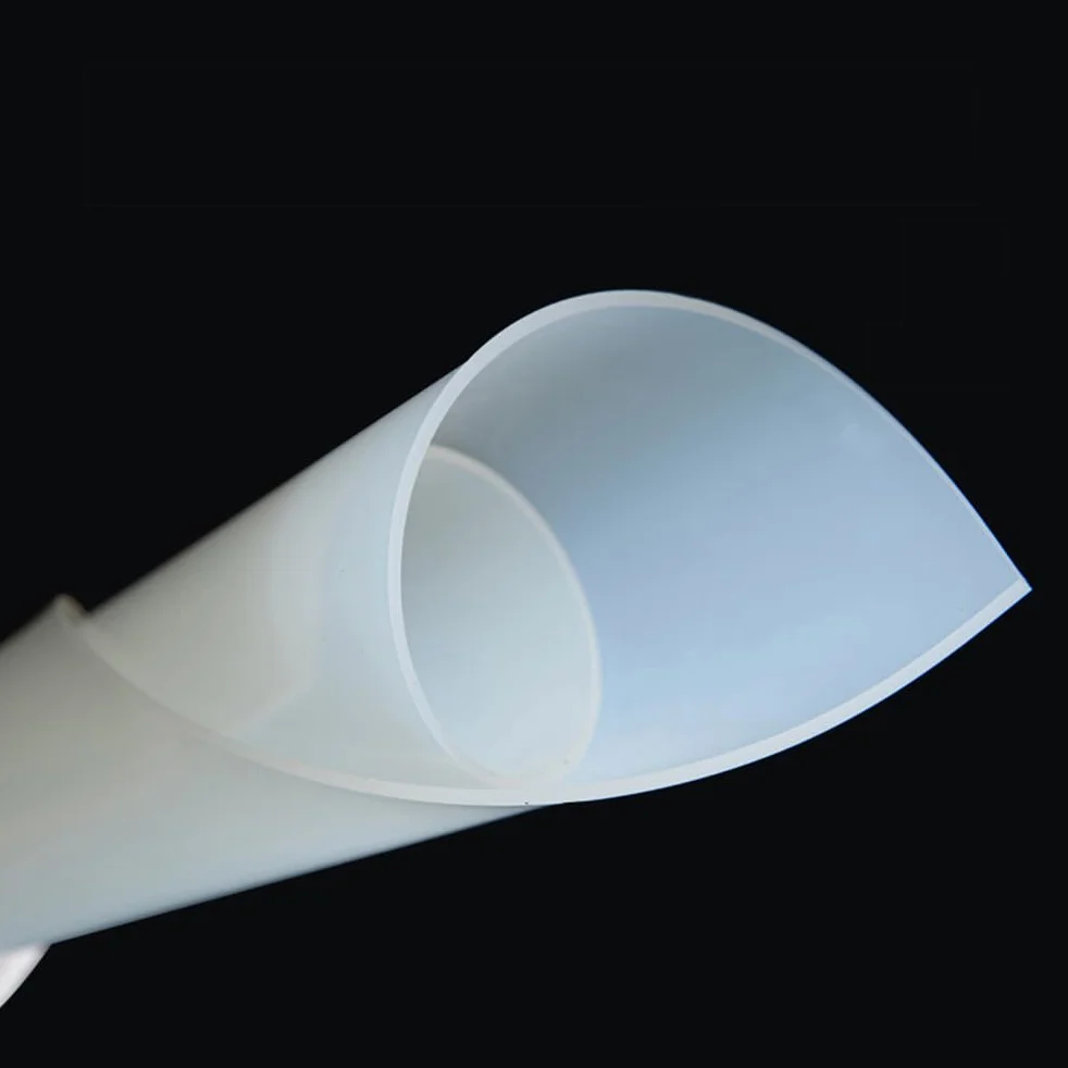Guarnizione Silicone 0.6m*1.2m*4mm Foglio Gomma Impermeabile Alta Resistenza Calore Isolamento Forno Motore Cucina