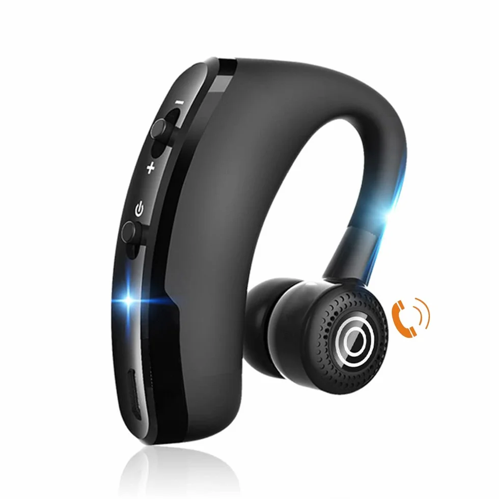 Auricolare Bluetooth Wireless 2022, Mono con Microfono HD CVC8.0, Riduzione del Rumore, 25 Ore di Conversazione, IPX7 Impermeabile, Nero