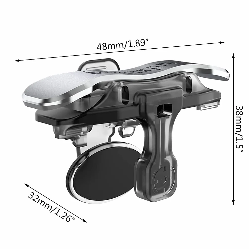 Unknows Controller Trigger, Mobile Gaming Controller Compatibile con Mobile/Fortnitee/Call Of Duty, Sensitive Aim [Video Game]