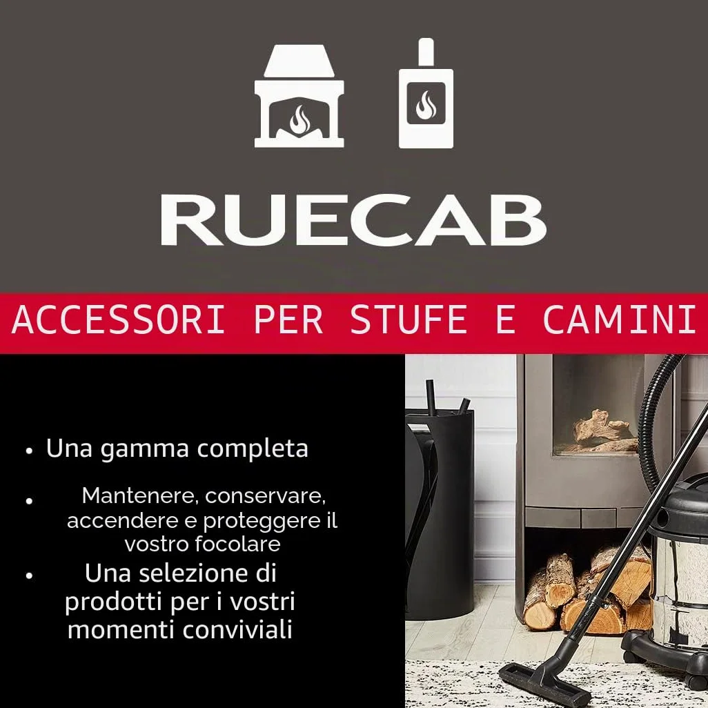 RUECAB - Scatola per pellet, contenitore per pellet - Capacità: 70L - Con coperchio - Materiale: Acciaio - Dimensioni: 51 x 51,5 x 31 cm - Forma rettangolare - Stock 3 sacchi di pellet da 15 kg