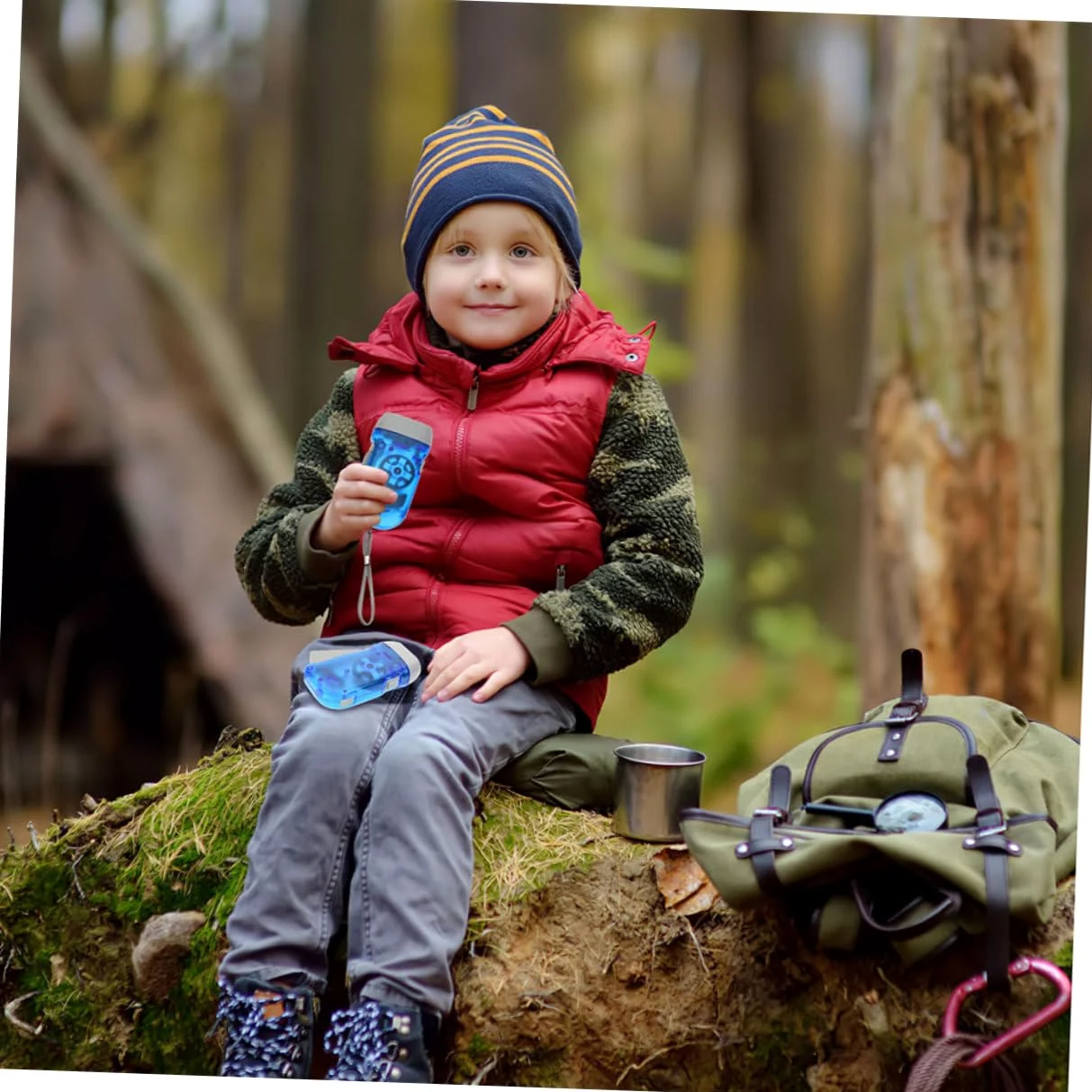 TOYANDONA Torcia a Manovella 5 Pezzi, Luce di Emergenza Portatile | Design Ergonomico e Leggero, Ricarica Manuale, Uso Outdoor e Quotidiano Stile Casuale