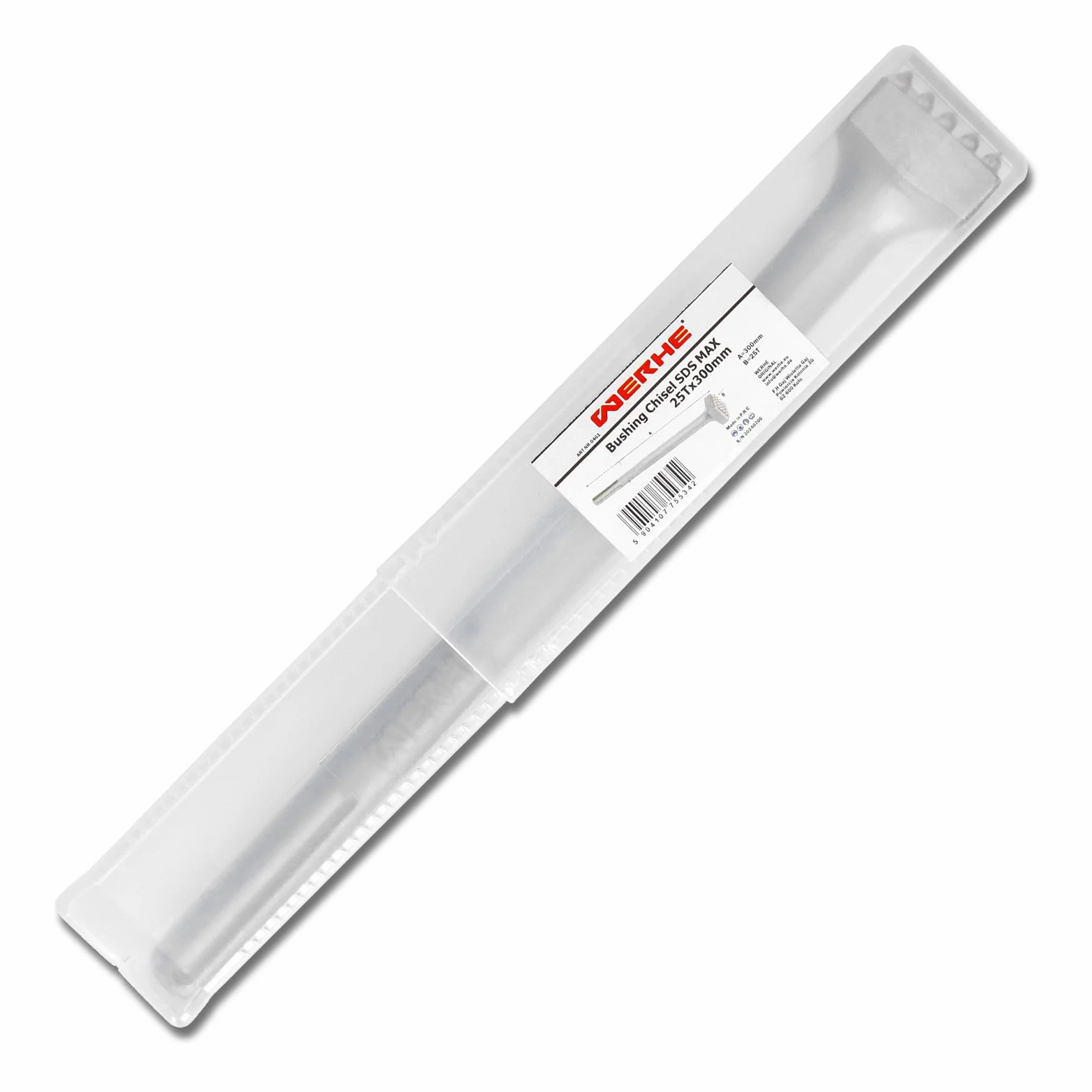 Scalpello a punte SDS MAX 25 denti 300 mm per calcestruzzo e pietra