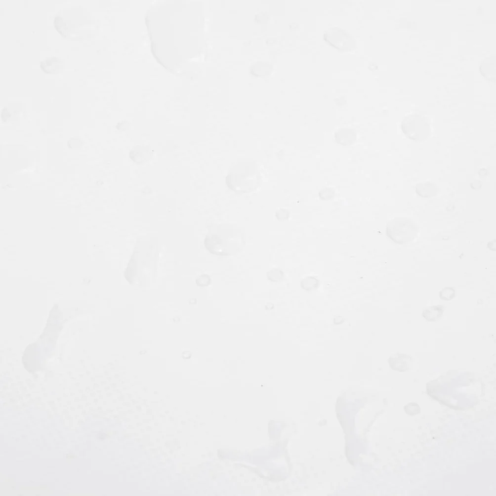 Telone bianco in tela con rivestimento in PVC, 5 x 8 m, 650 g/m², antistrappo, resistente alle intemperie, con occhielli, per mobili da giardino, auto, rimorchi, campeggio, esterni